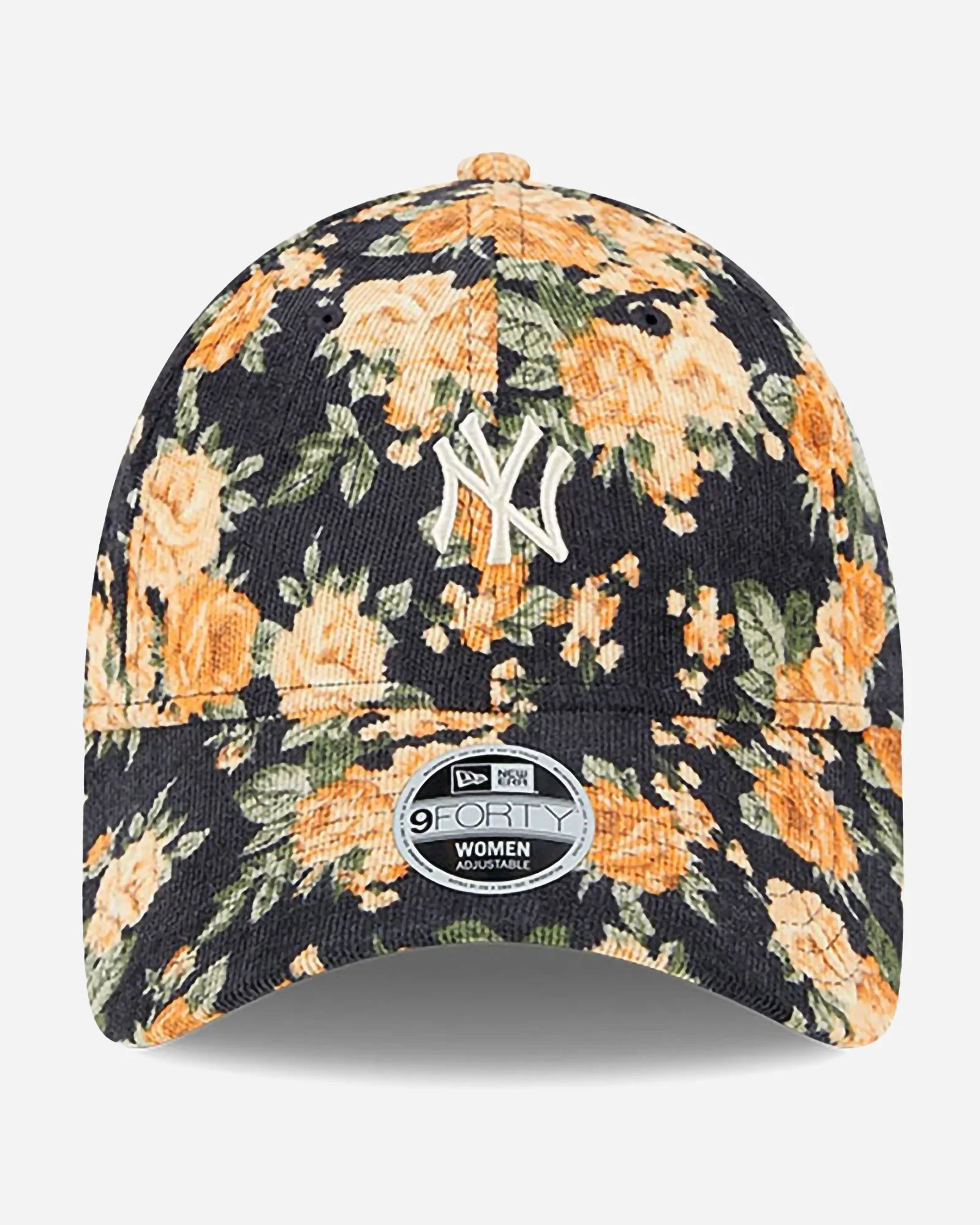 New Era 9forty Wmns New York Yankees Floral Navy / White