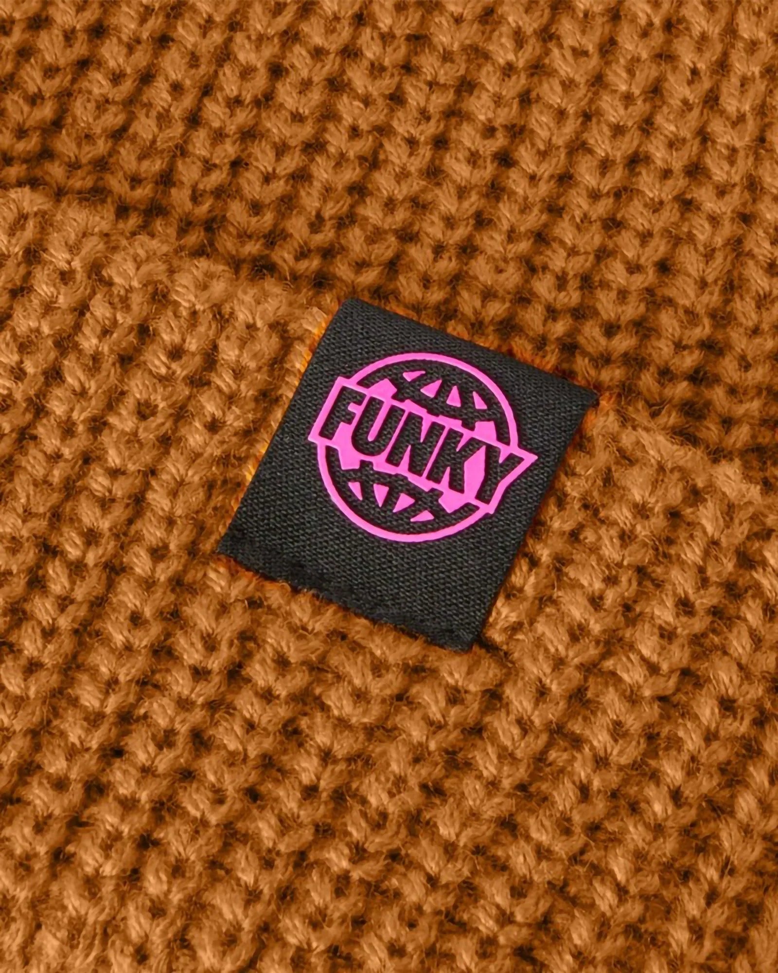 Funky Short Beanie Caramel Unisex