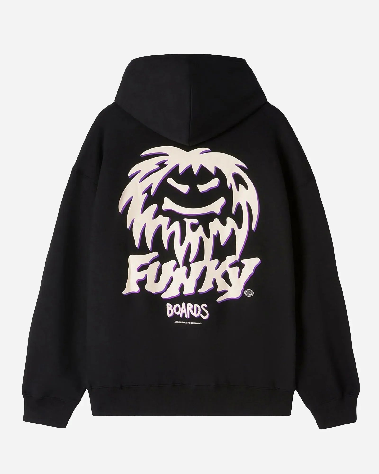 Funky Oldschool Hoodie Black