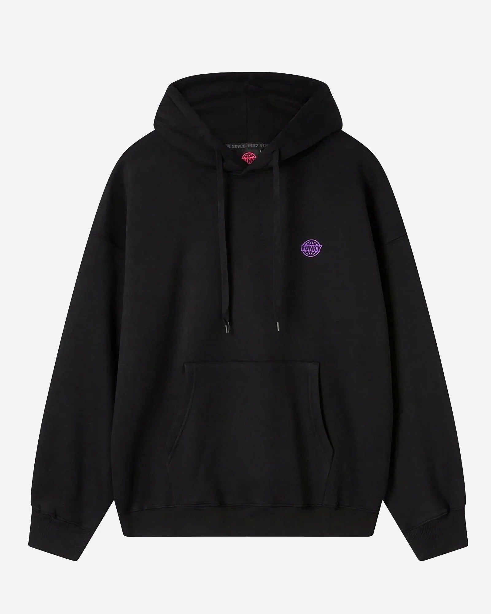 Funky Oldschool Hoodie Black