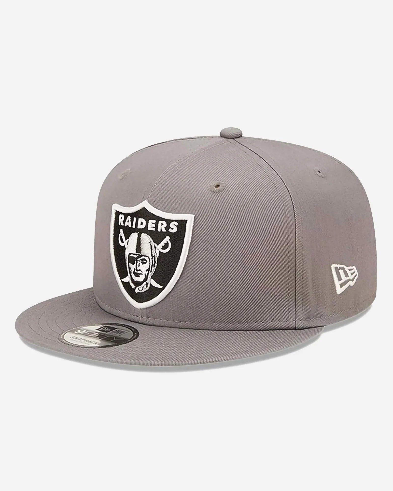 New Era 9fifty Nfl Snapback Las Vegas Raiders Team Side Patch Dark Grey