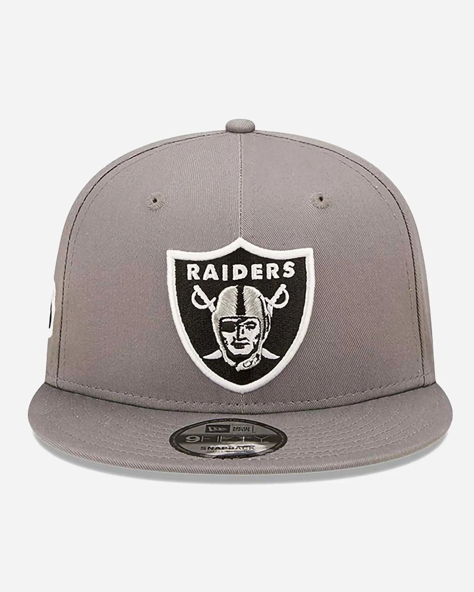 New Era 9fifty Nfl Snapback Las Vegas Raiders Team Side Patch Dark Grey