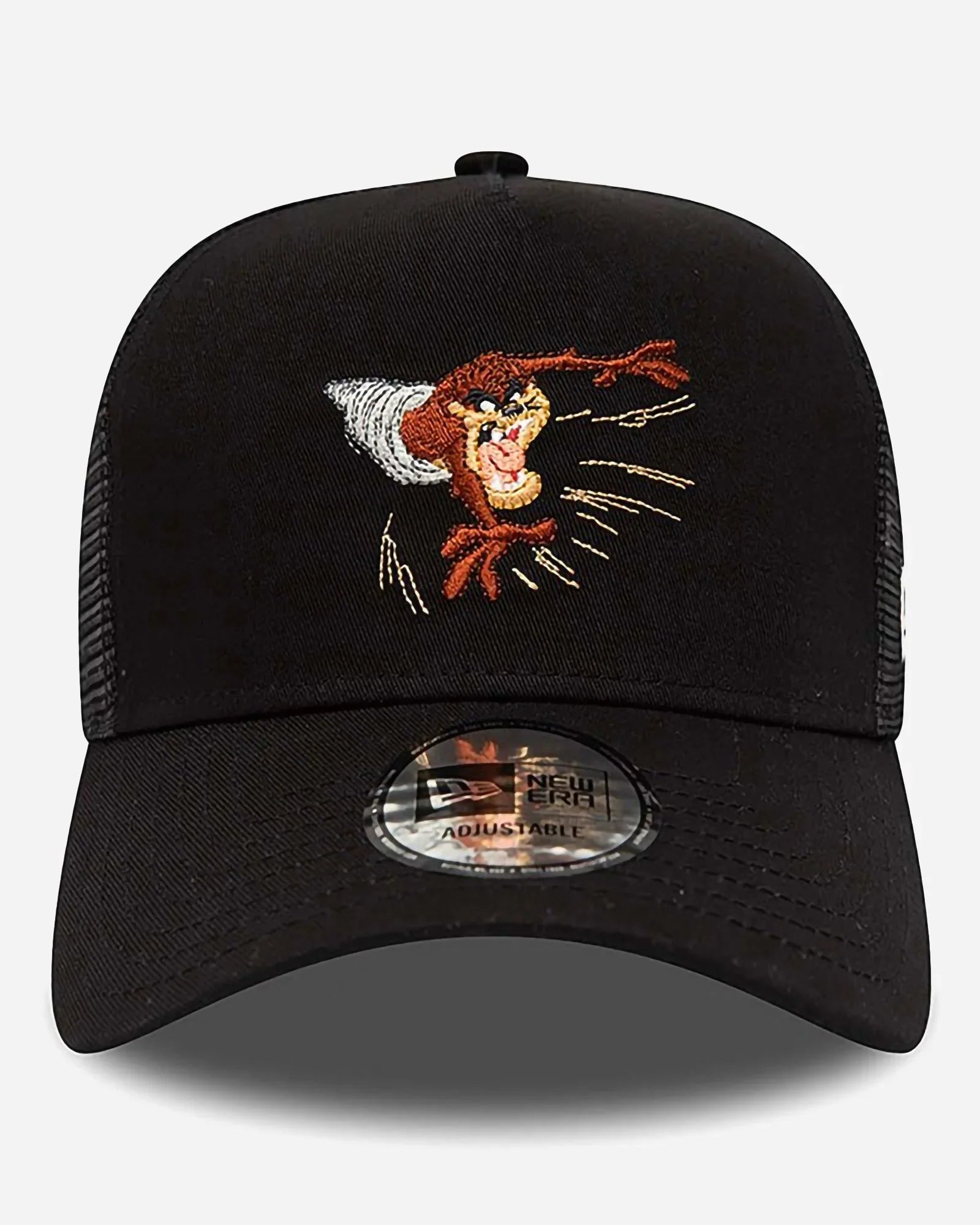 New Era Trucker Looney Tunes Taz Diavolo Della Tasmania Black