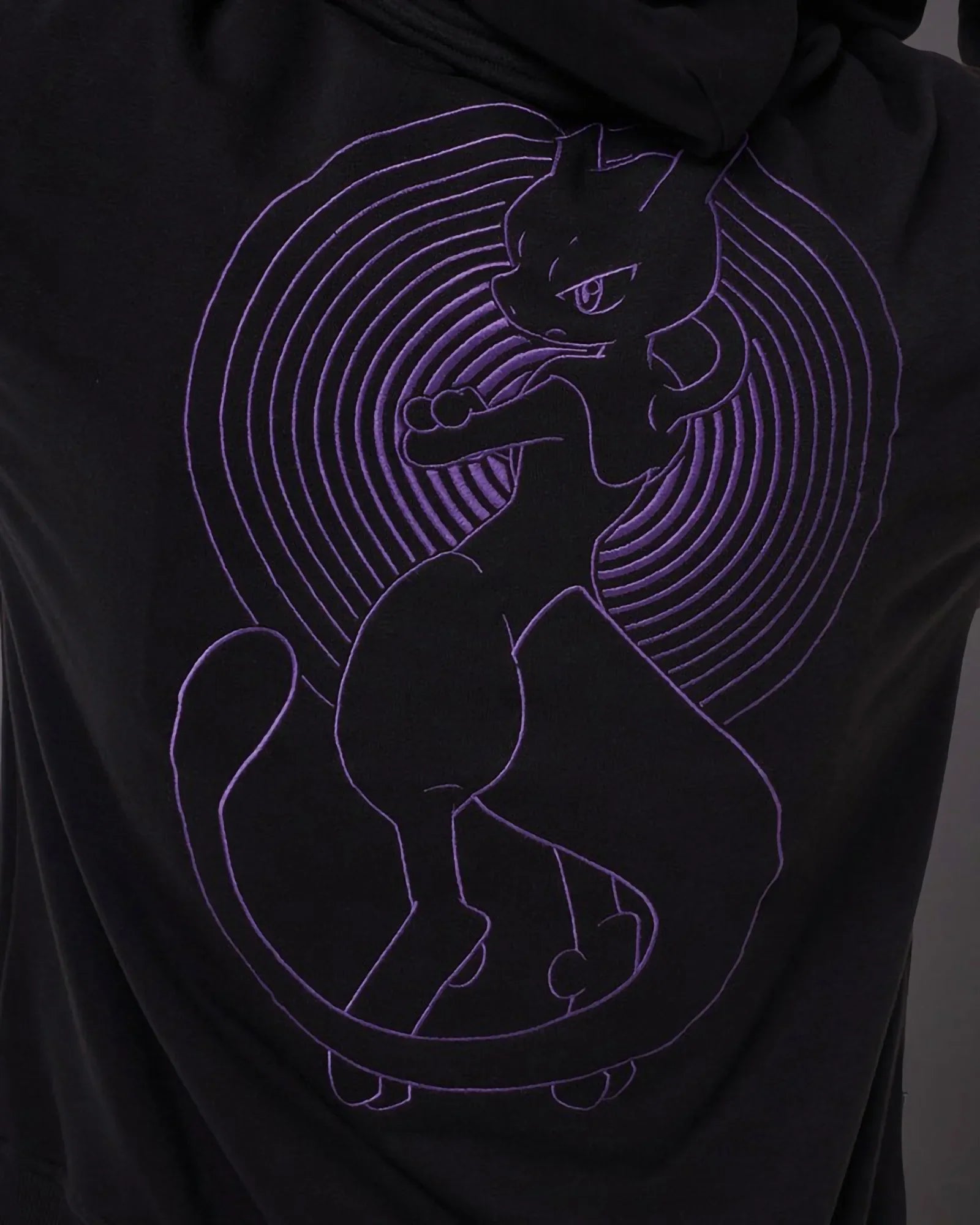 Dolly Noire X Pokemon Mewtwo Hoodie Black