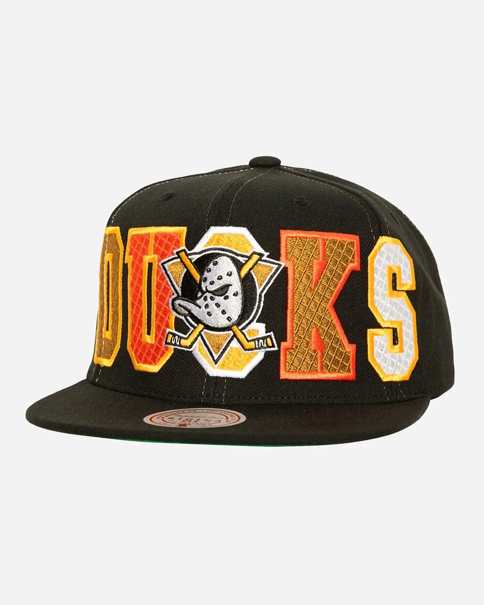 Mitchell & Ness Nhl Varsity Bust Snapback Anaheim Ducks