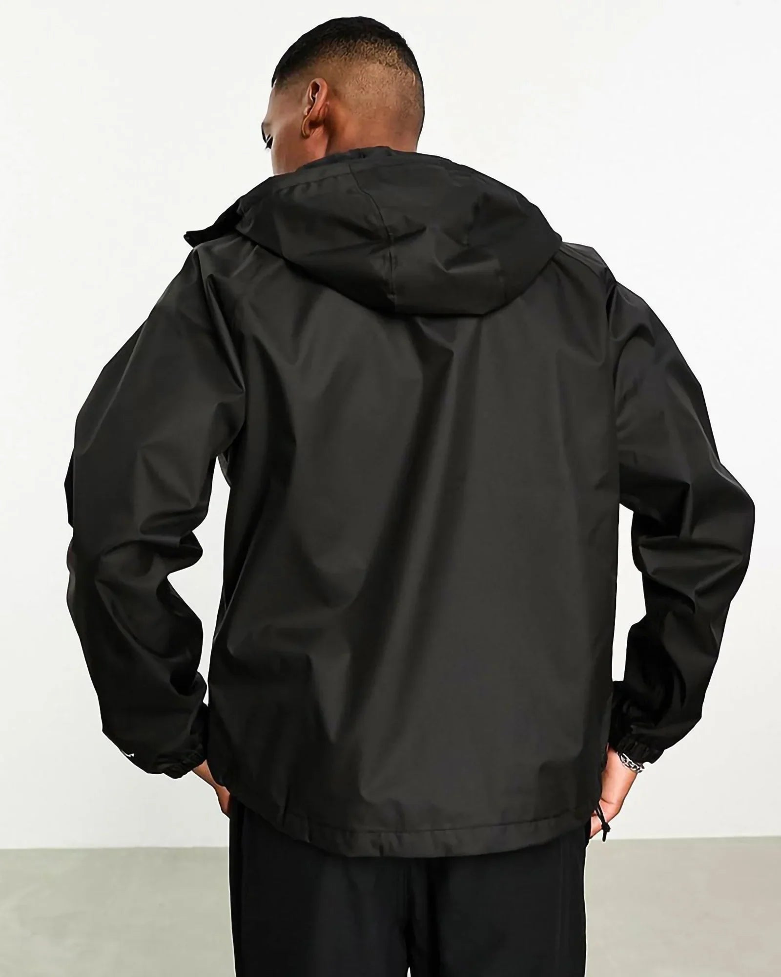 The North Face Elements Rain Hoodie Jacket Tnf Black