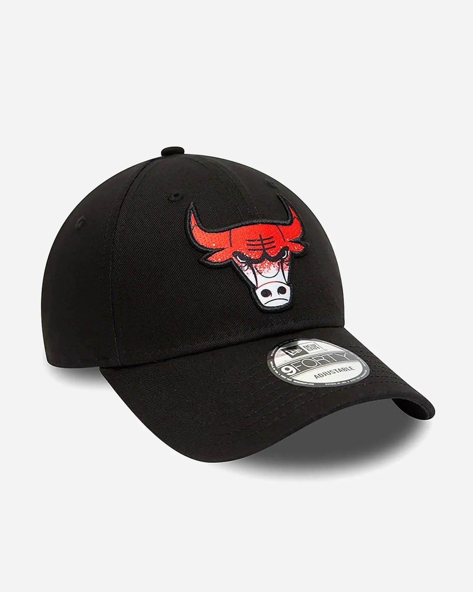 New Era 9forty Gradient Infill Chicaco Bulls Black