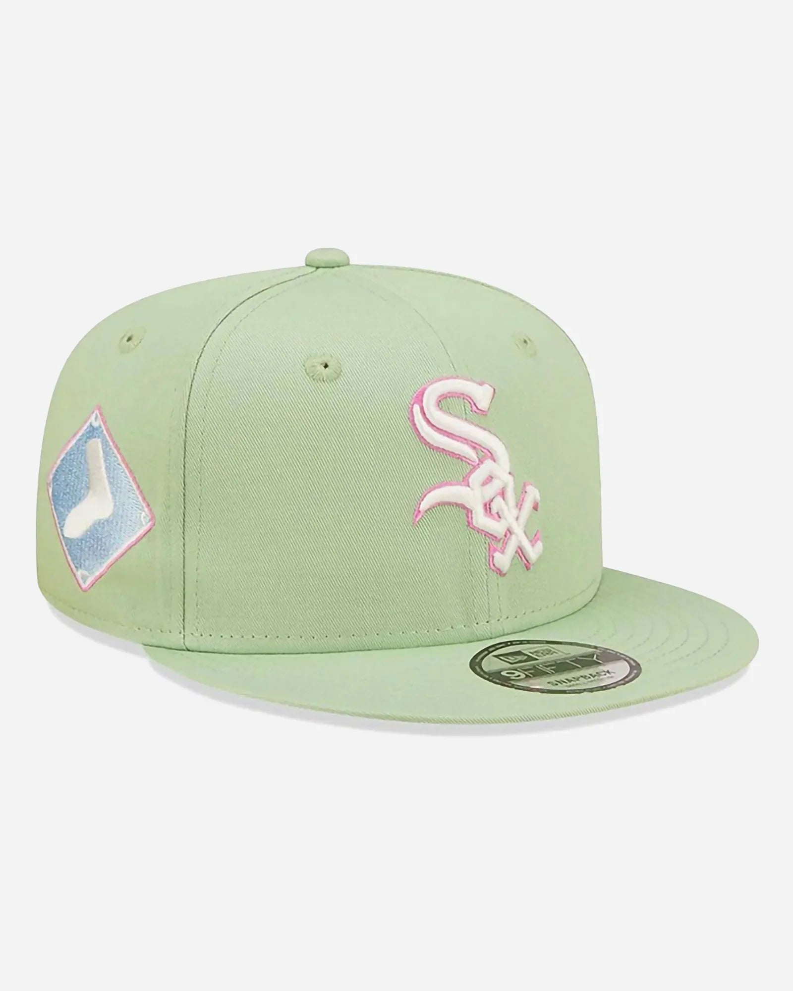 New Era 9fifty Pastel Patch Chicago White Sox Green Fusion