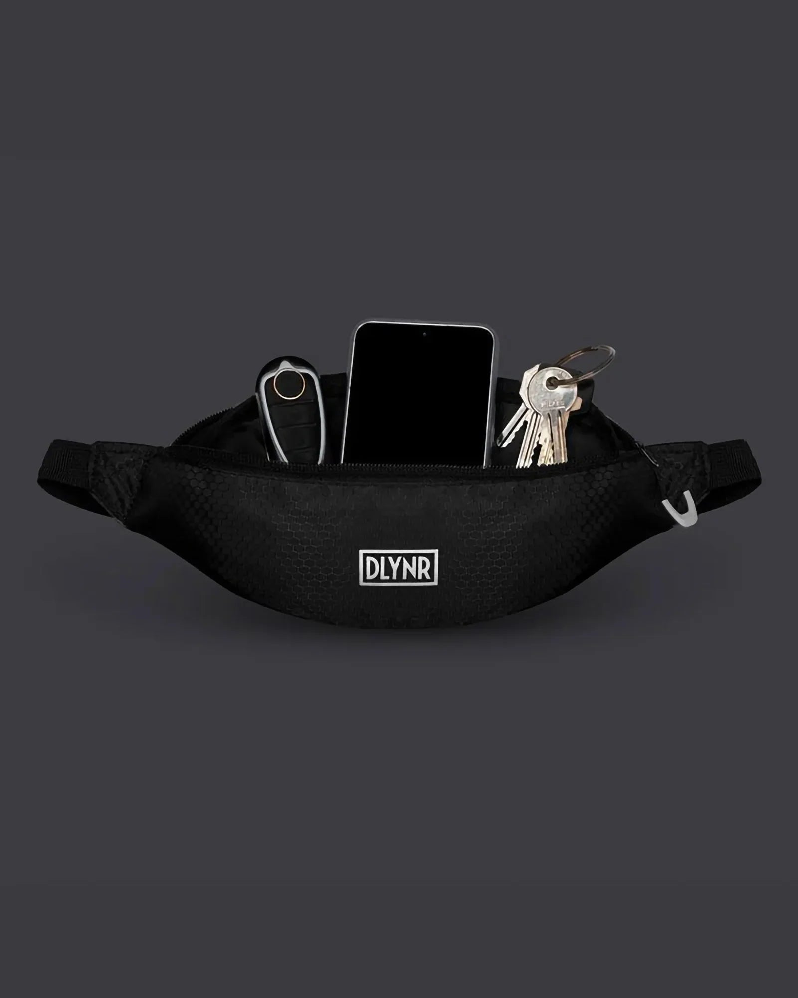 Dolly Noire Dlynr Reflective Staple Waist Pack Black