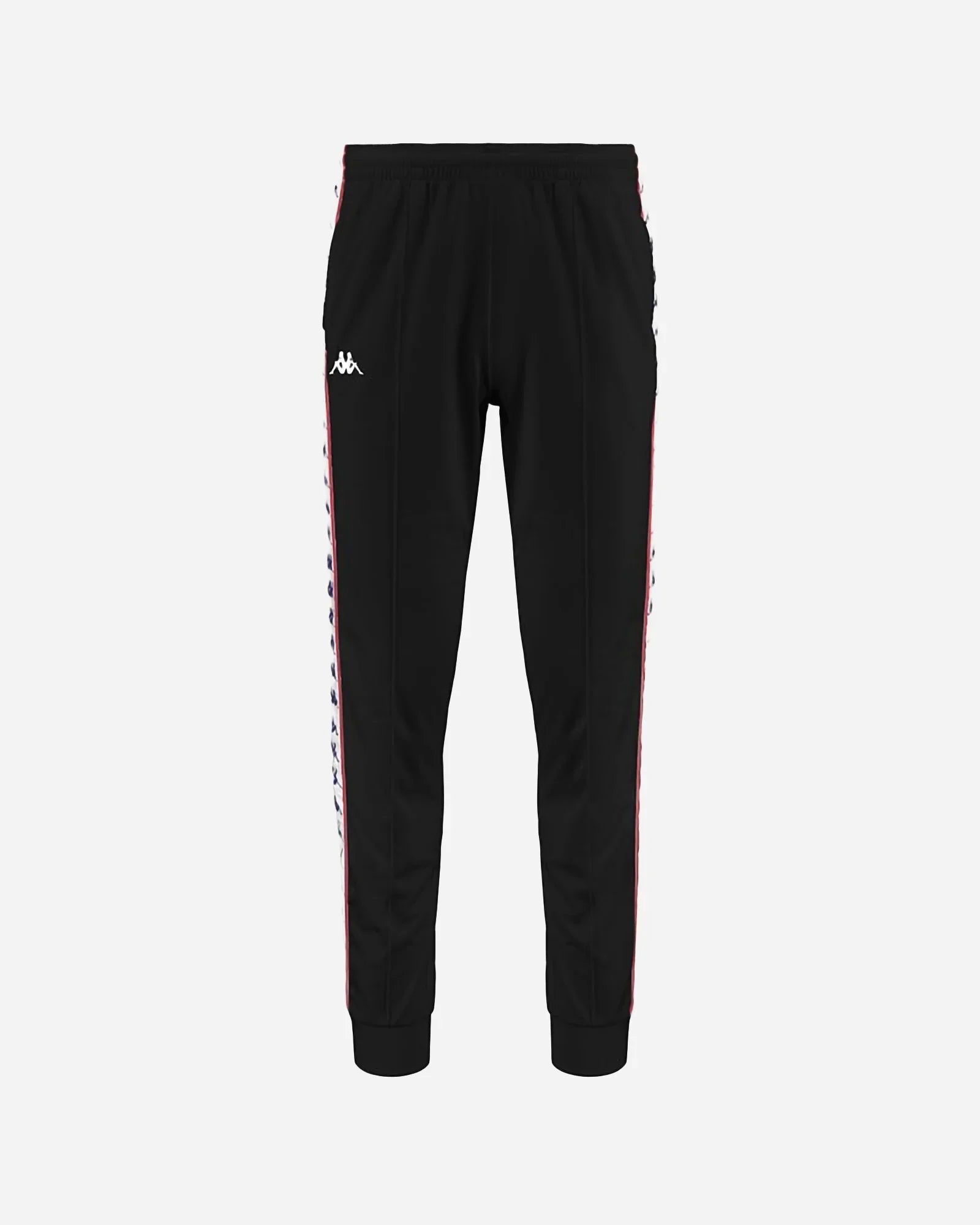 Kappa 222 Banda Rastoria Slim Sweatpants Black / White Antique / Red