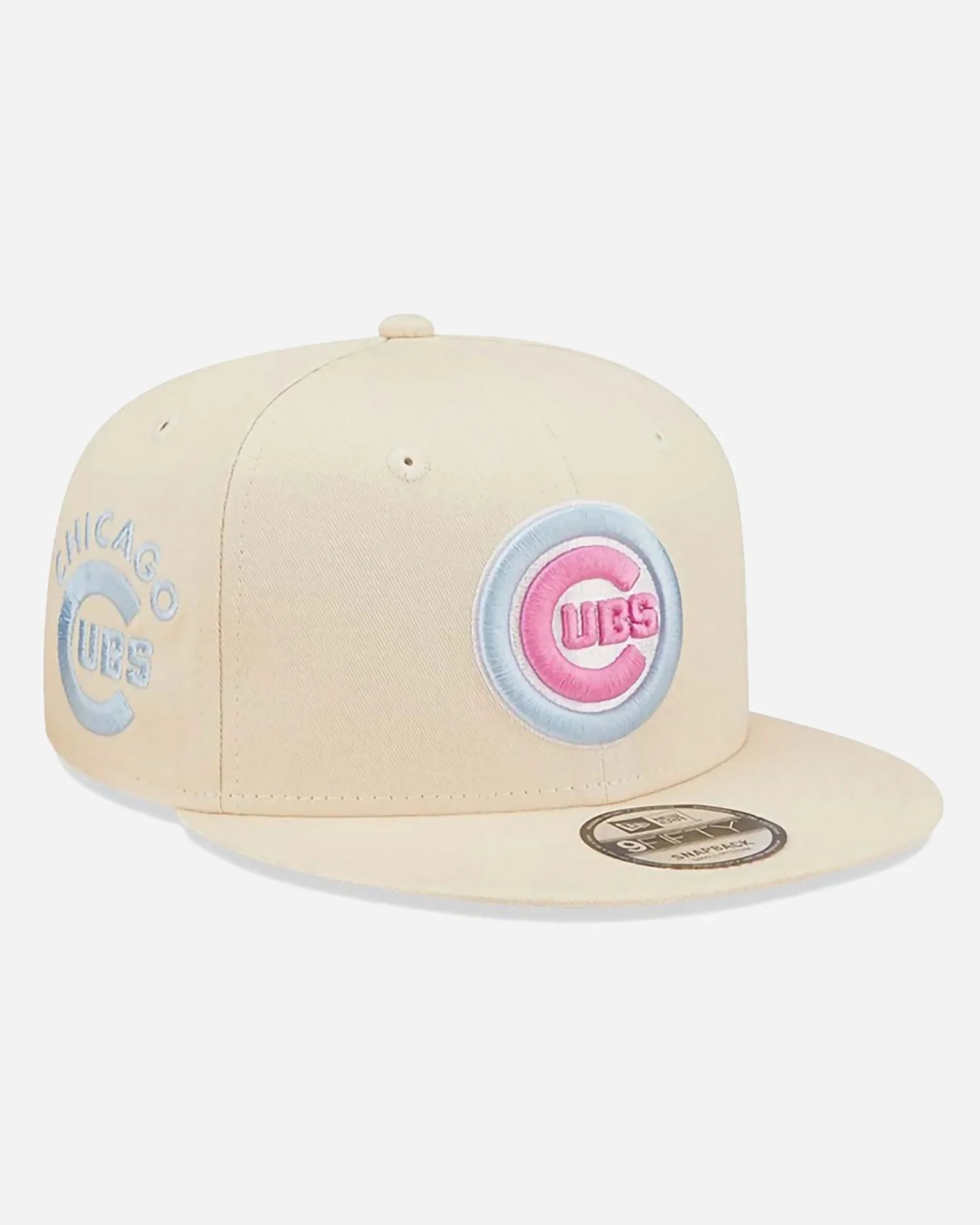 New Era 9fifty Pastel Patch Chicago Cubs Beige