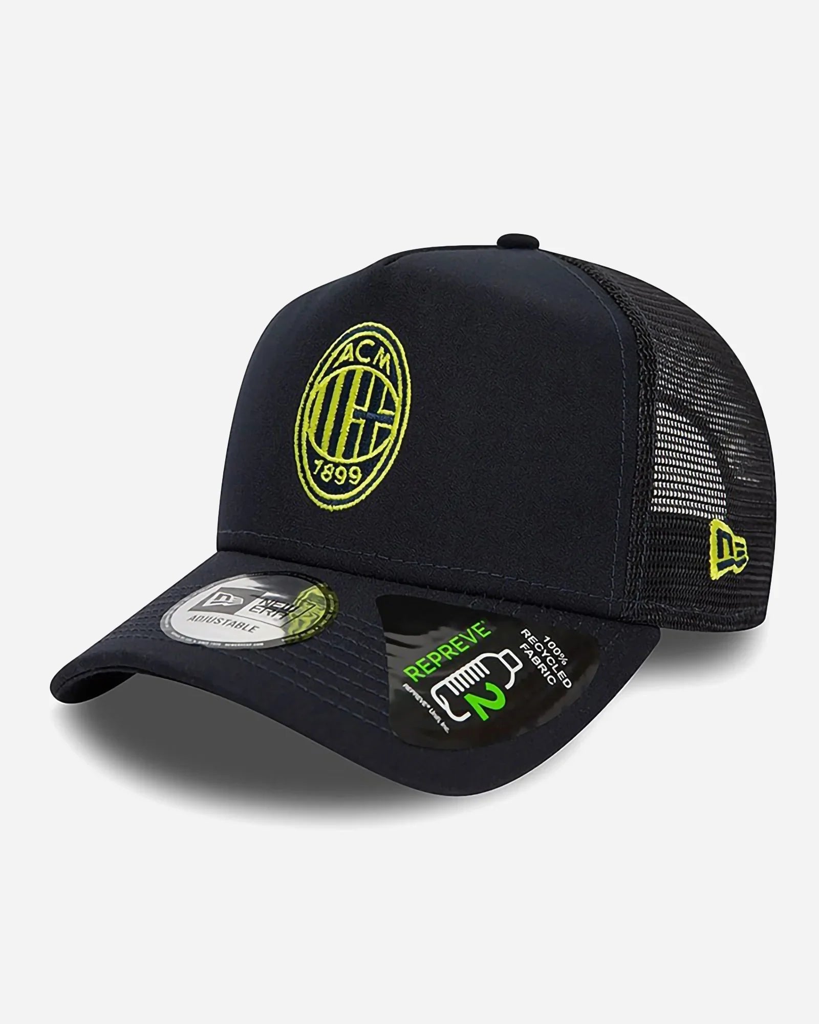 New Era E-frame Trucker Ac Milan Seasonal Pop Repreve Blu Navy