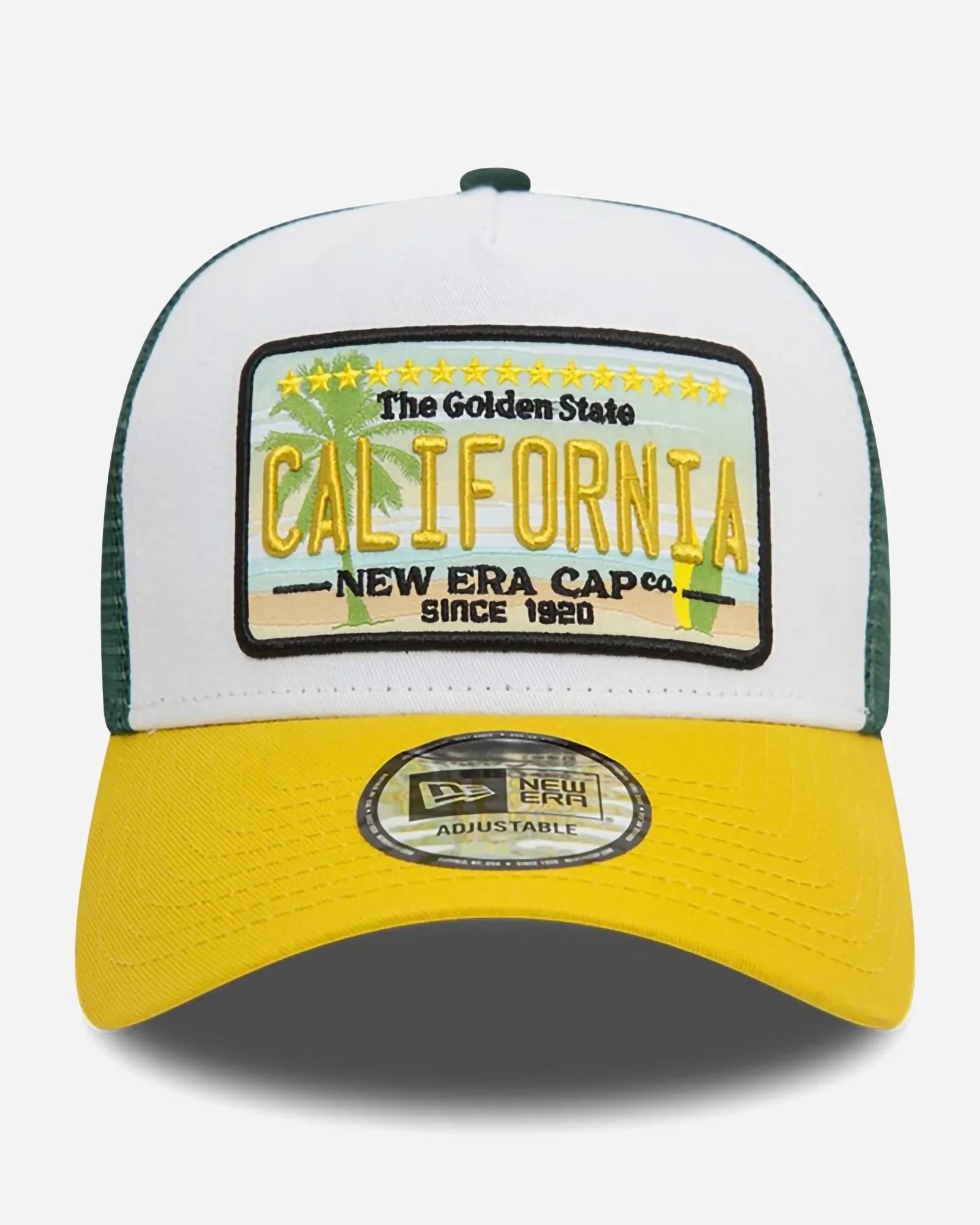 New Era Trucker New Era Patch Verde