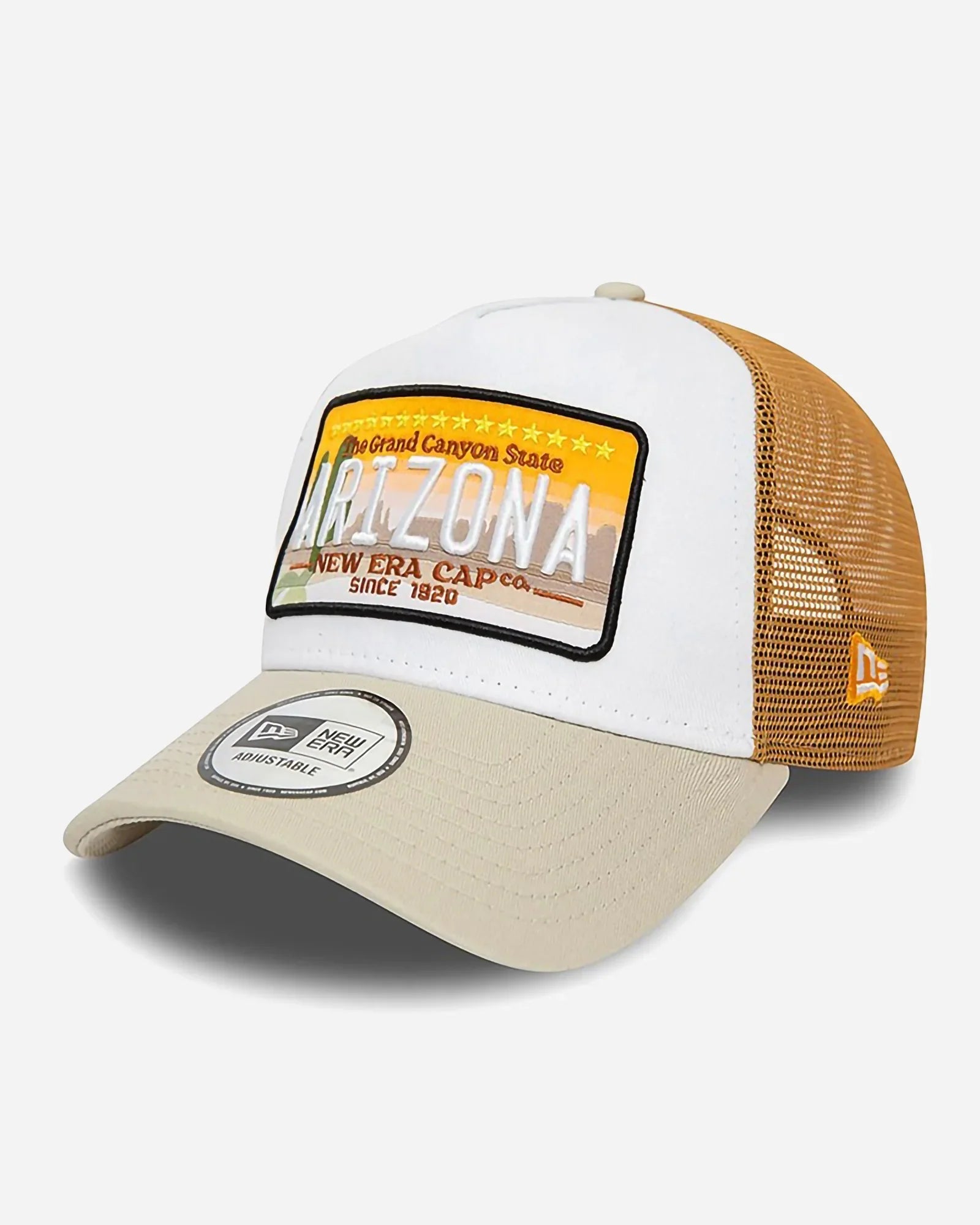 New Era Trucker New Era Arizona Patch Beige