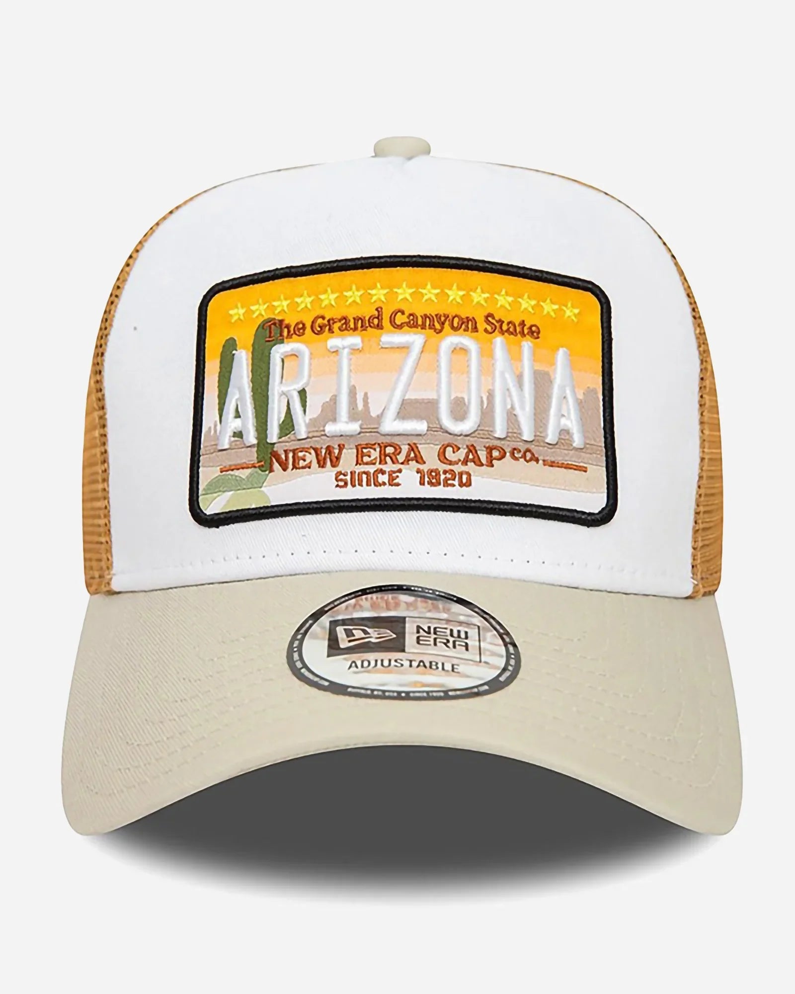 New Era Trucker New Era Arizona Patch Beige