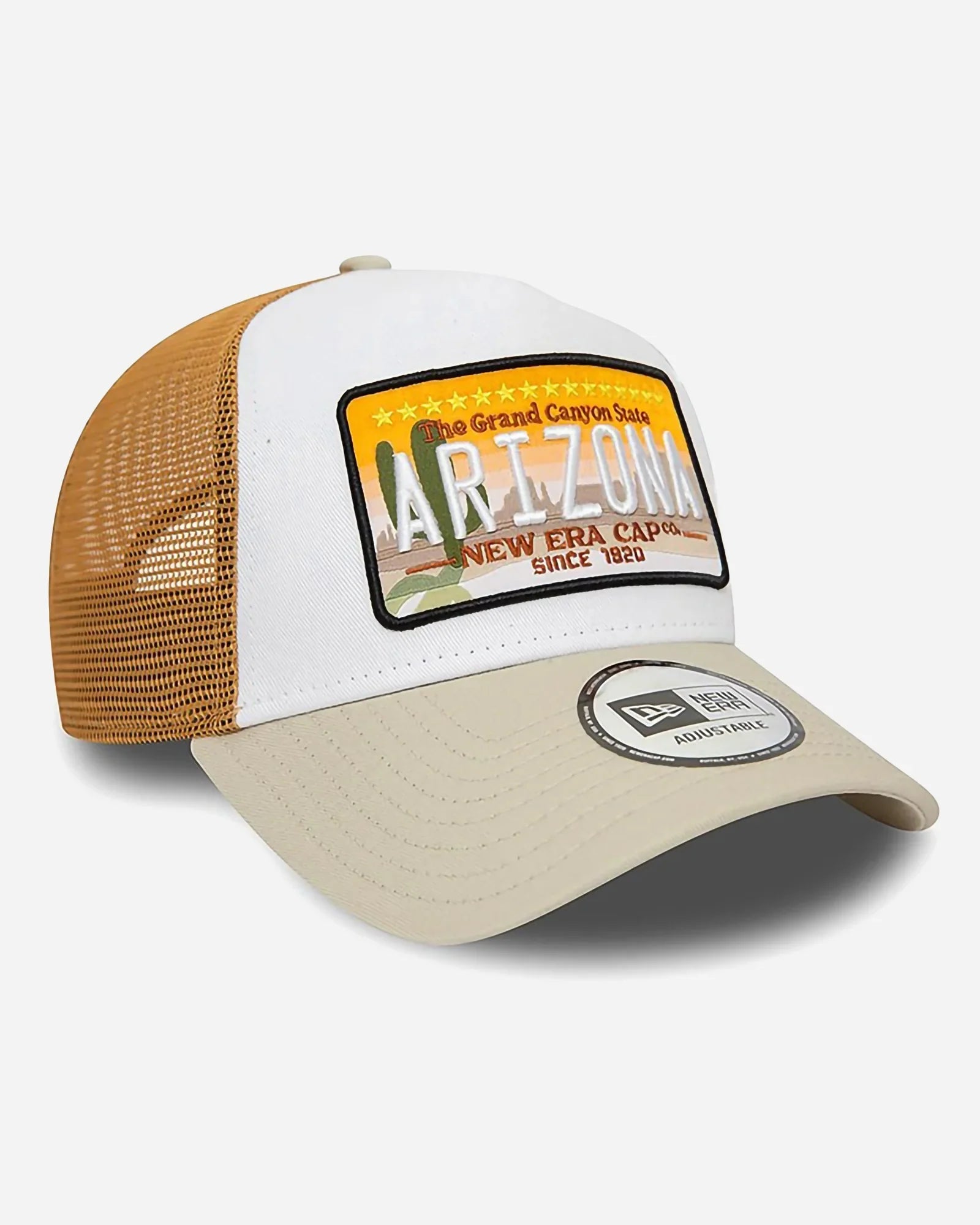 New Era Trucker New Era Arizona Patch Beige