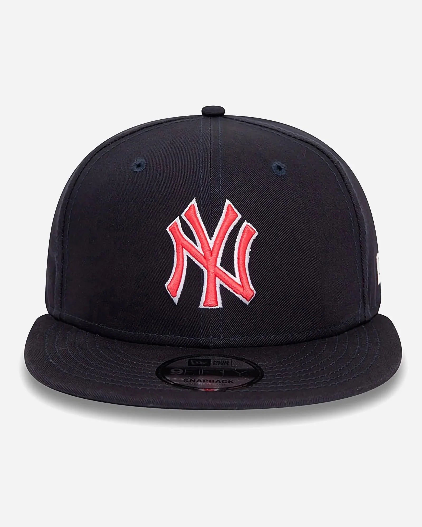 New Era 9fifty New York Yankees Mlb Outline Blu Navy E Rosso Corallo