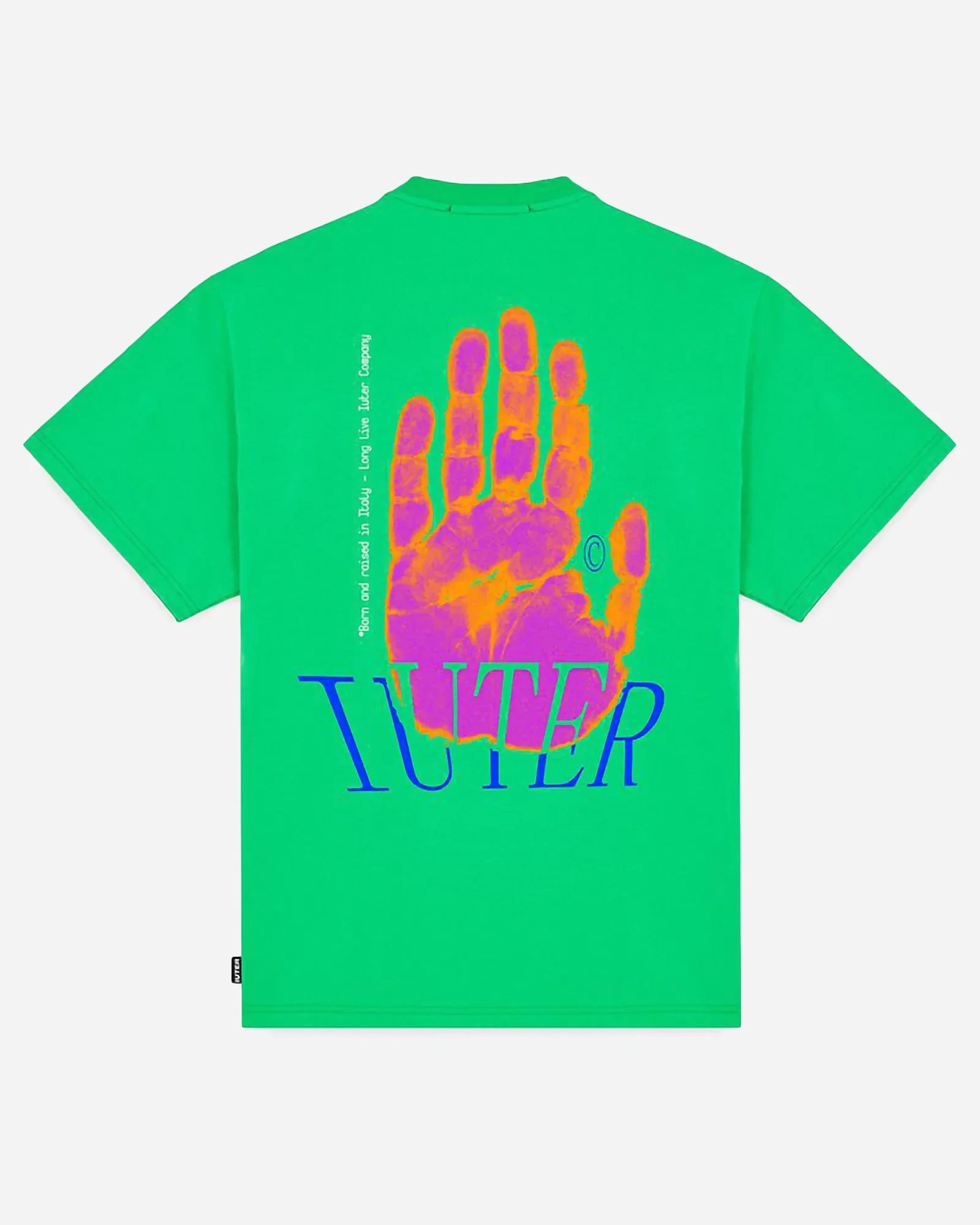 Iuter Hand Tee Green