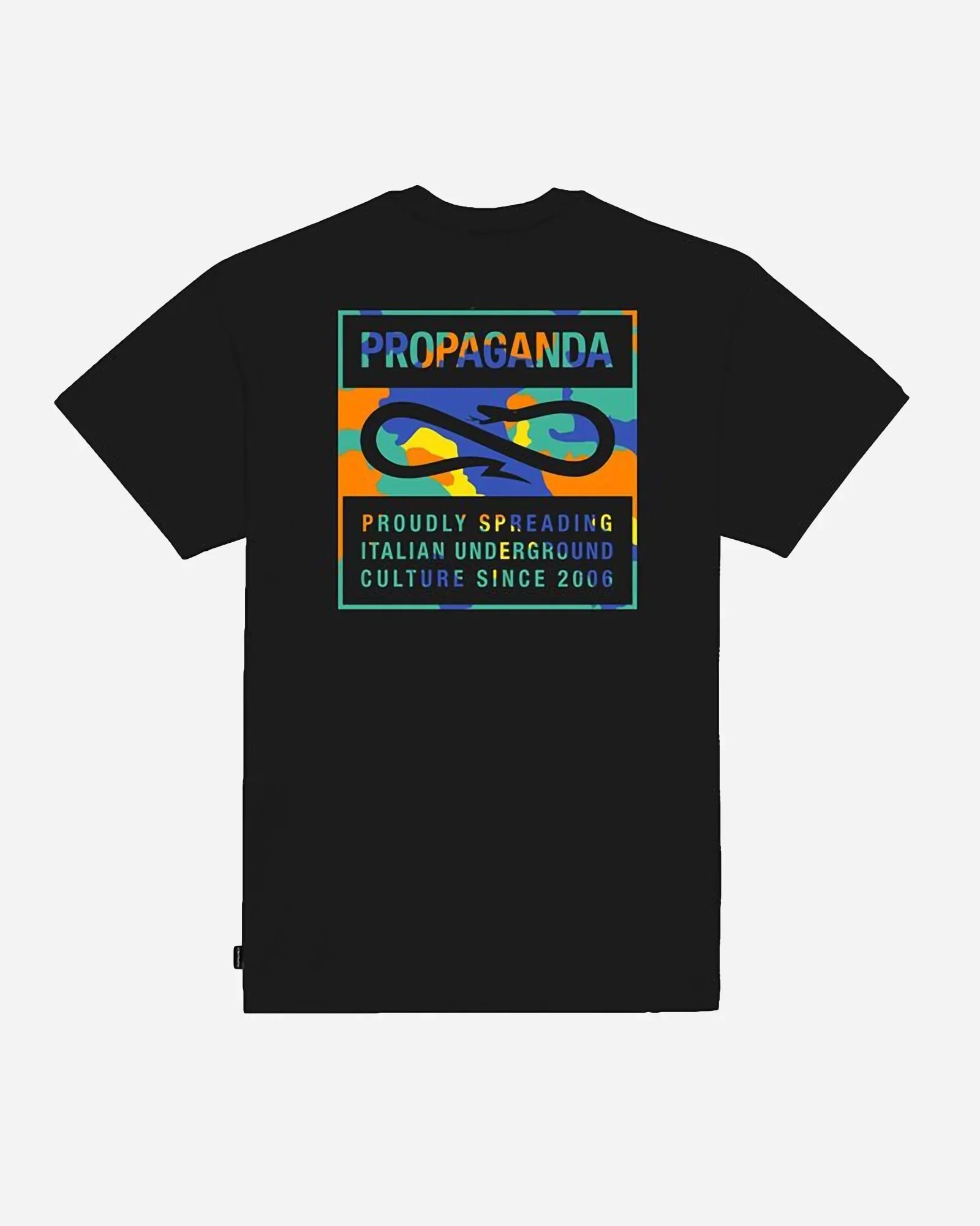 Propaganda Label Classic Camo Tee Black