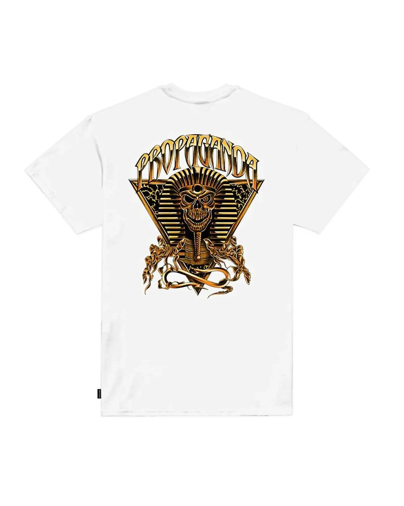 Propaganda Triangle Pharao Tee White