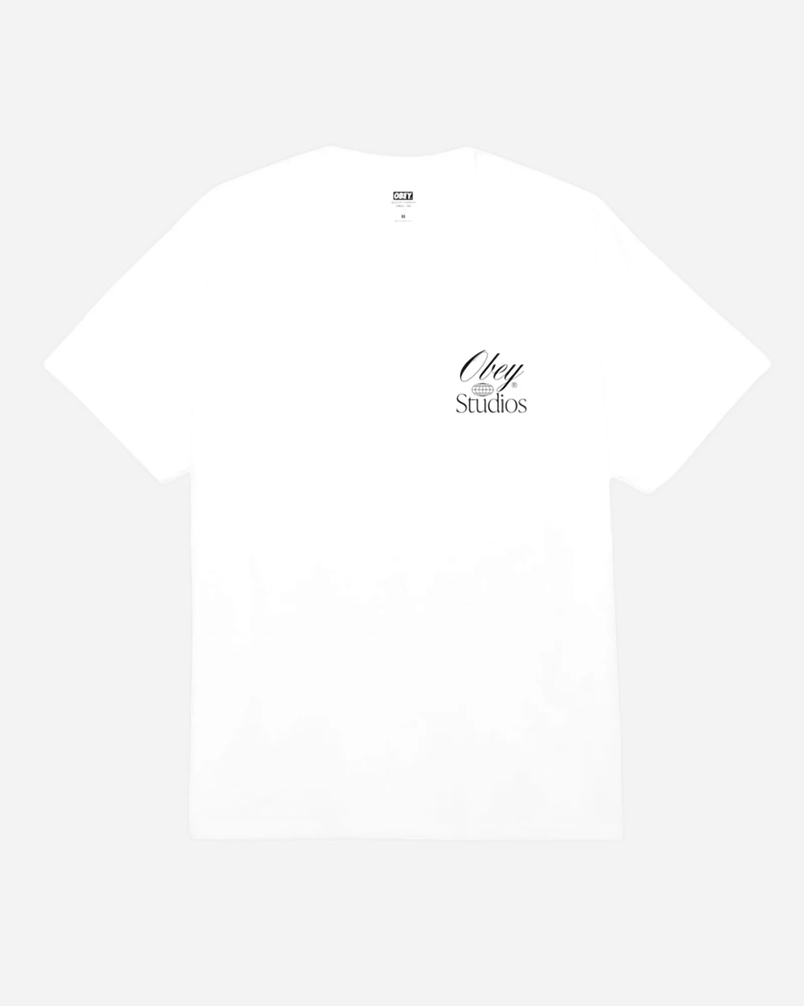 Obey Studios Worldwide Classic Tee White