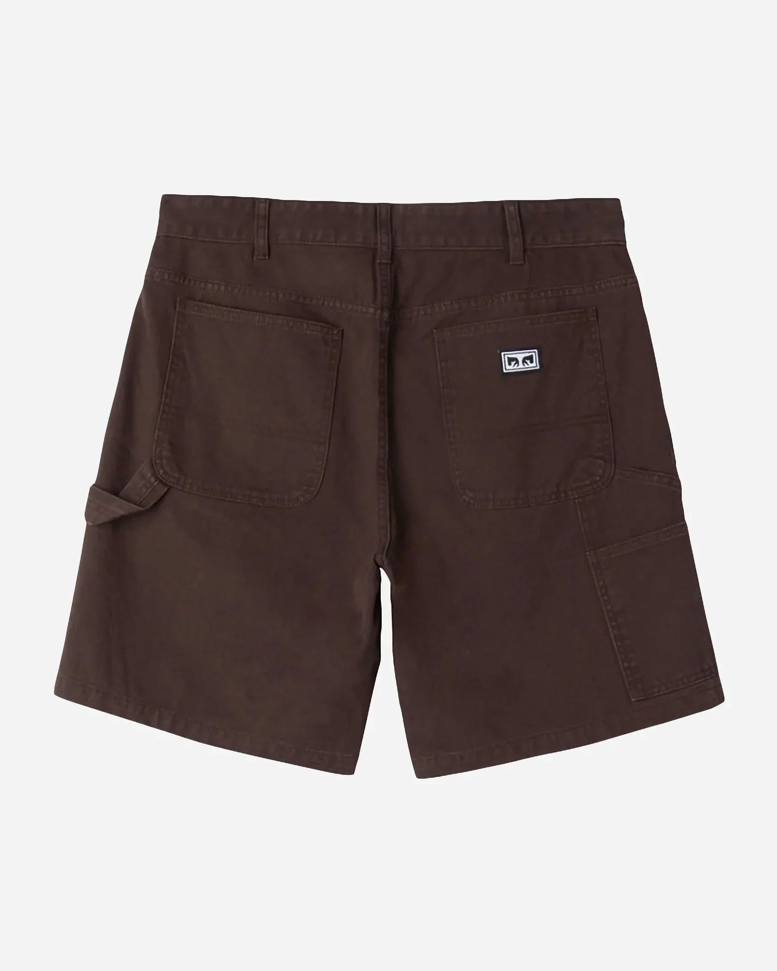 Obey Big Timer Carpenter Short Java Brown