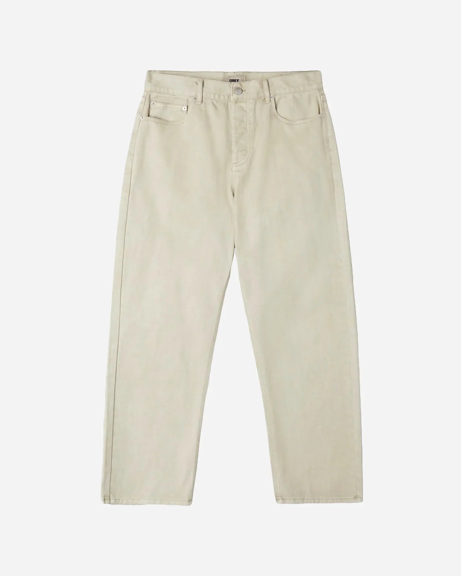 Obey Hardwork Pigment Denim Pant Silver