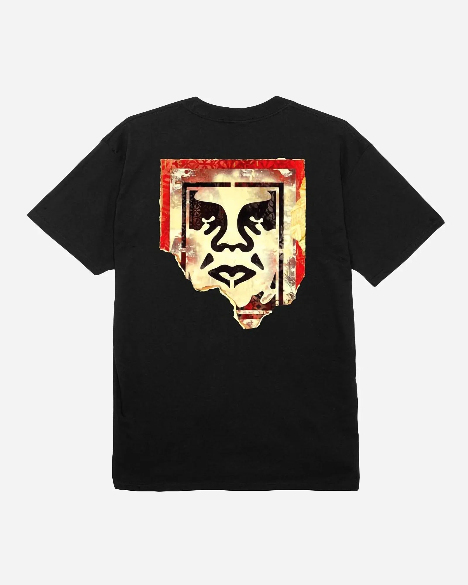 Obey Ripped Icon Classic Tee Black