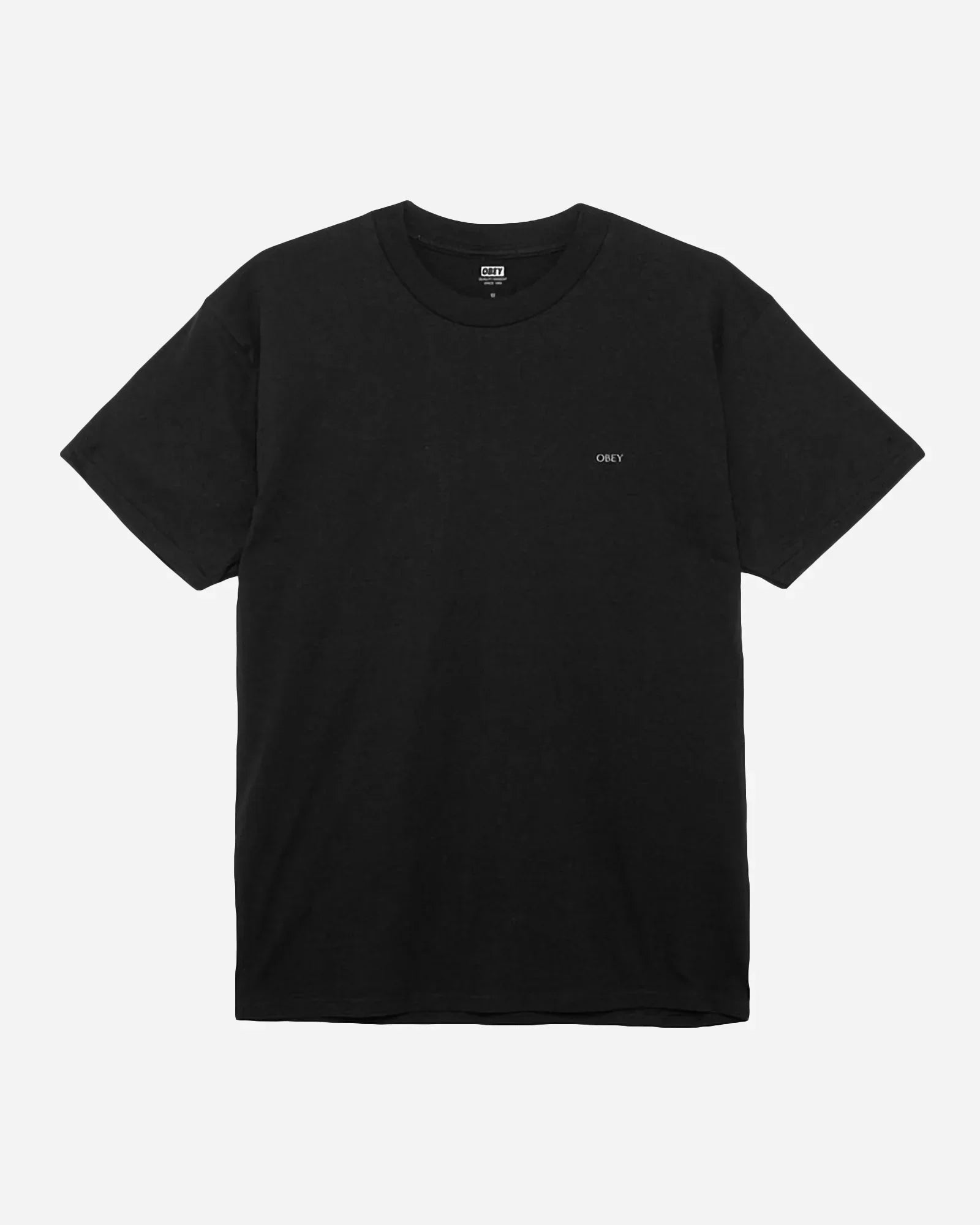 Obey Ripped Icon Classic Tee Black