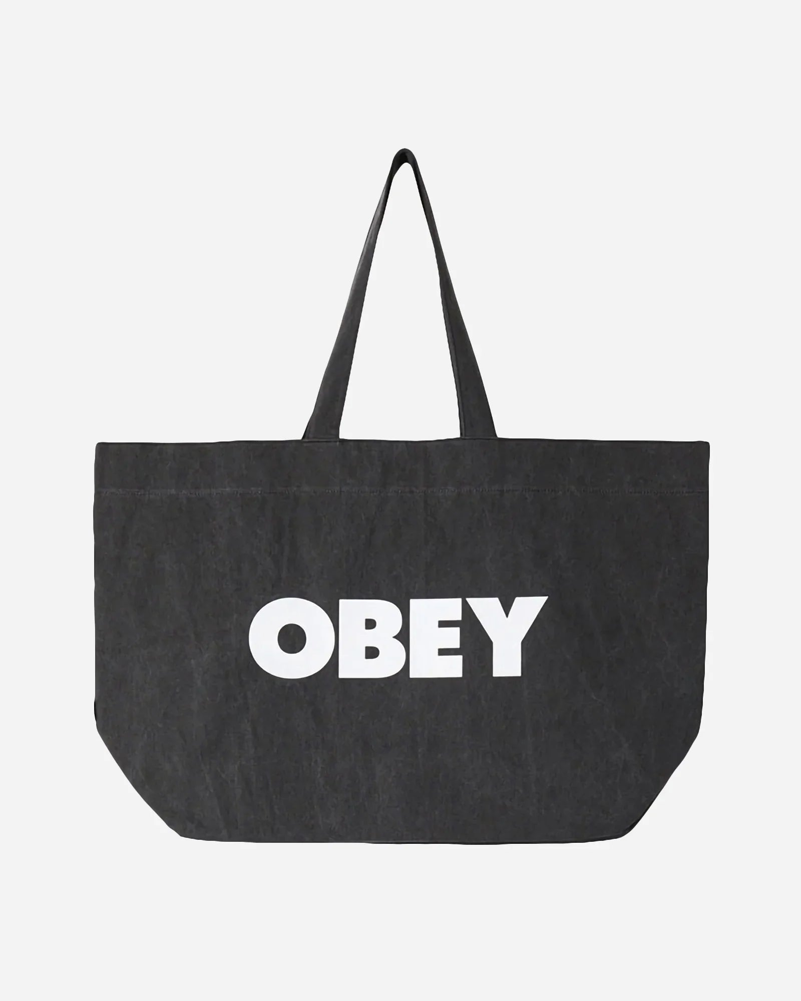 Obey Pigment Dyed Tote Bag Black