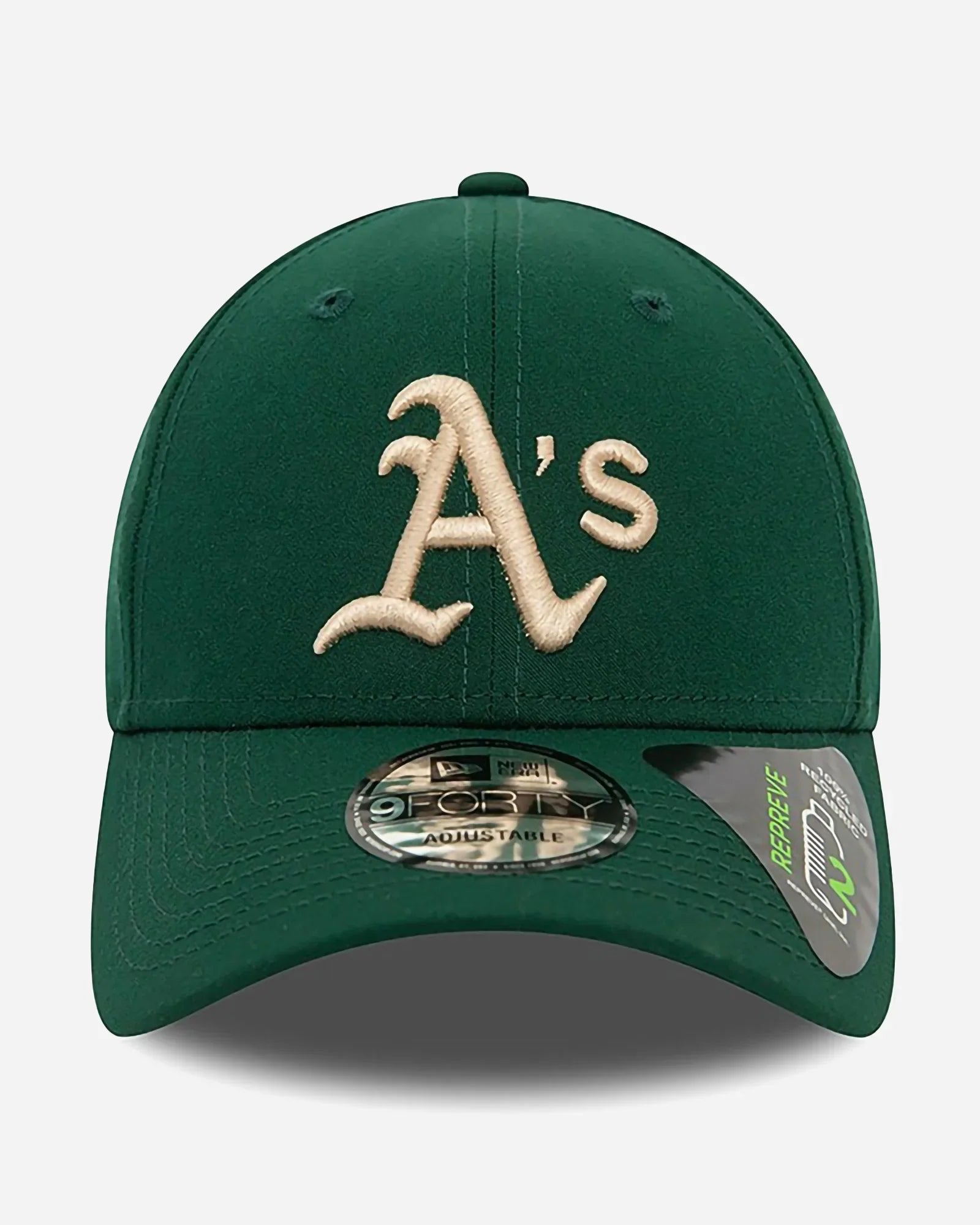 New Era 9forty Oakland Athletics Mlb Repreve Green