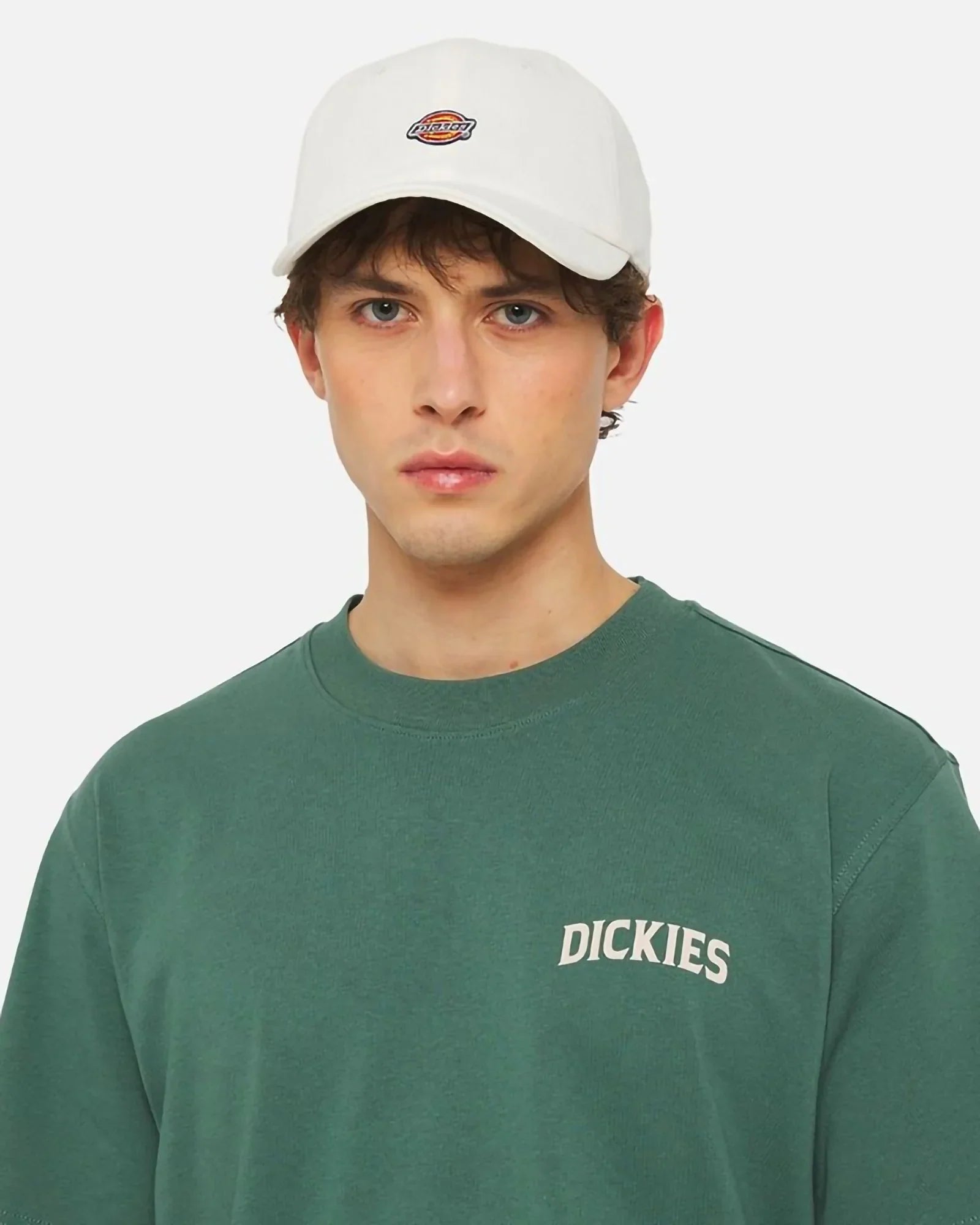 Dickies Hardwick Denim White Baseball Hat