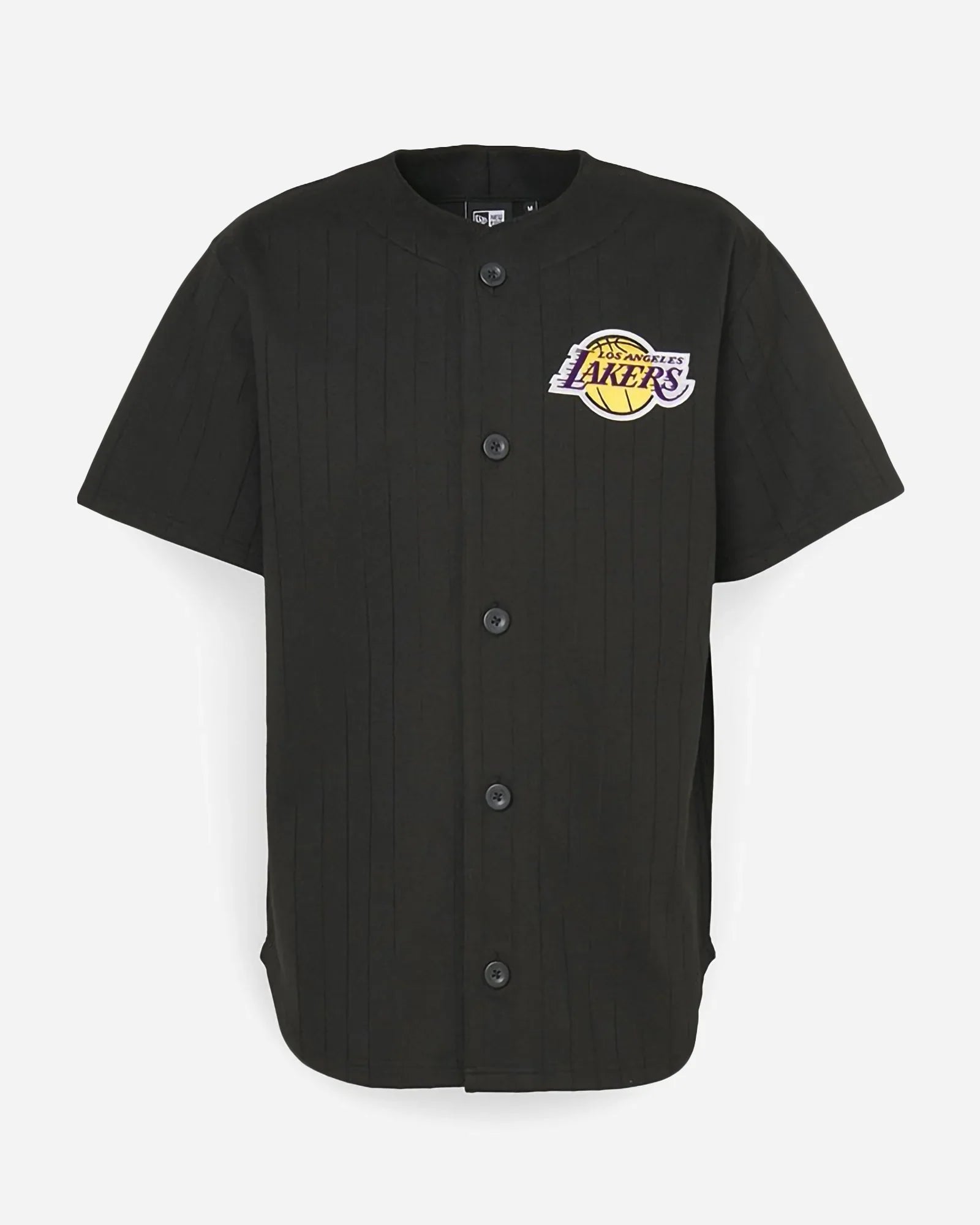 New Era Nba Los Angeles Lakers Camicia Team Logo Black