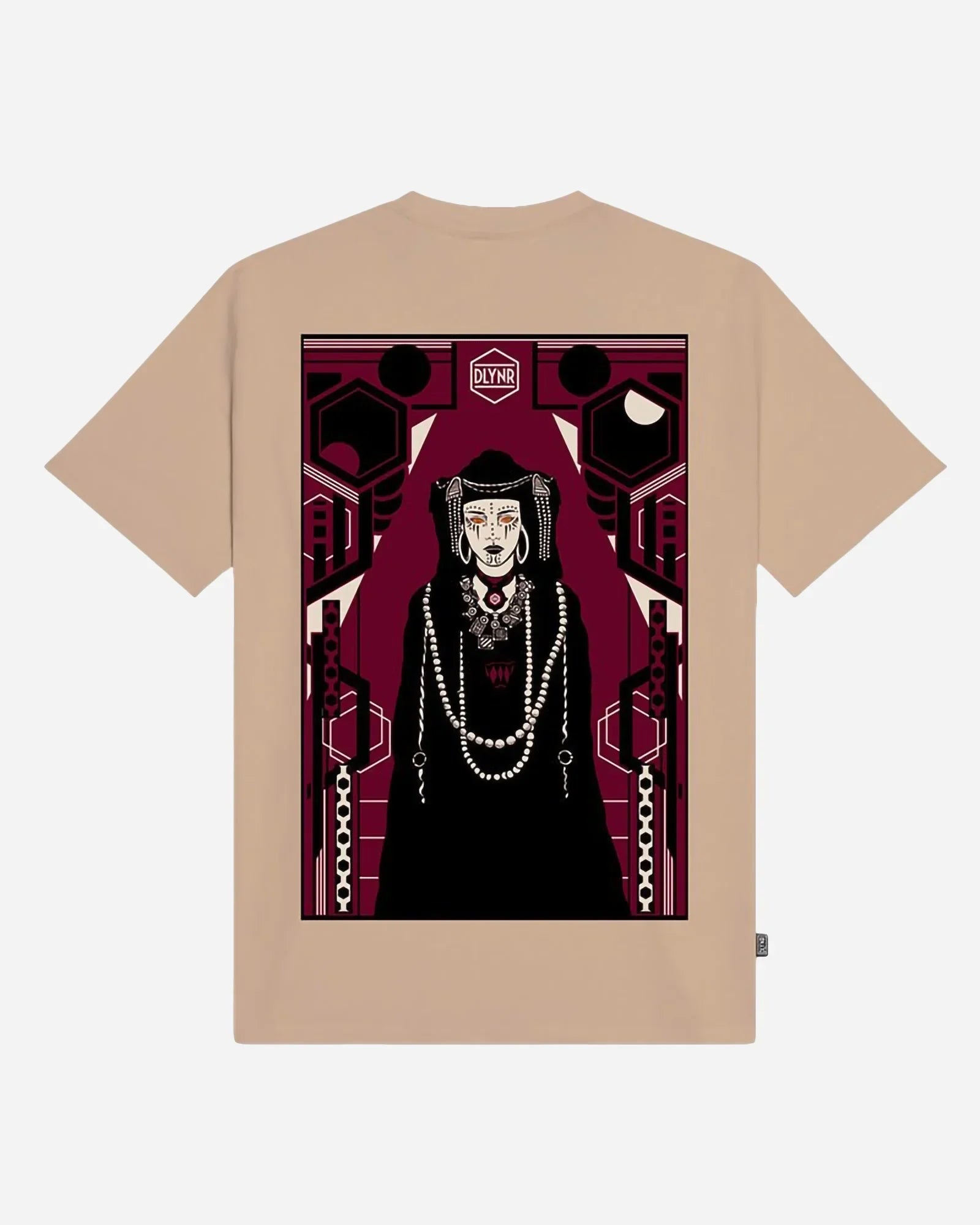 Dolly Noire Tuareg Poster Tee Beige