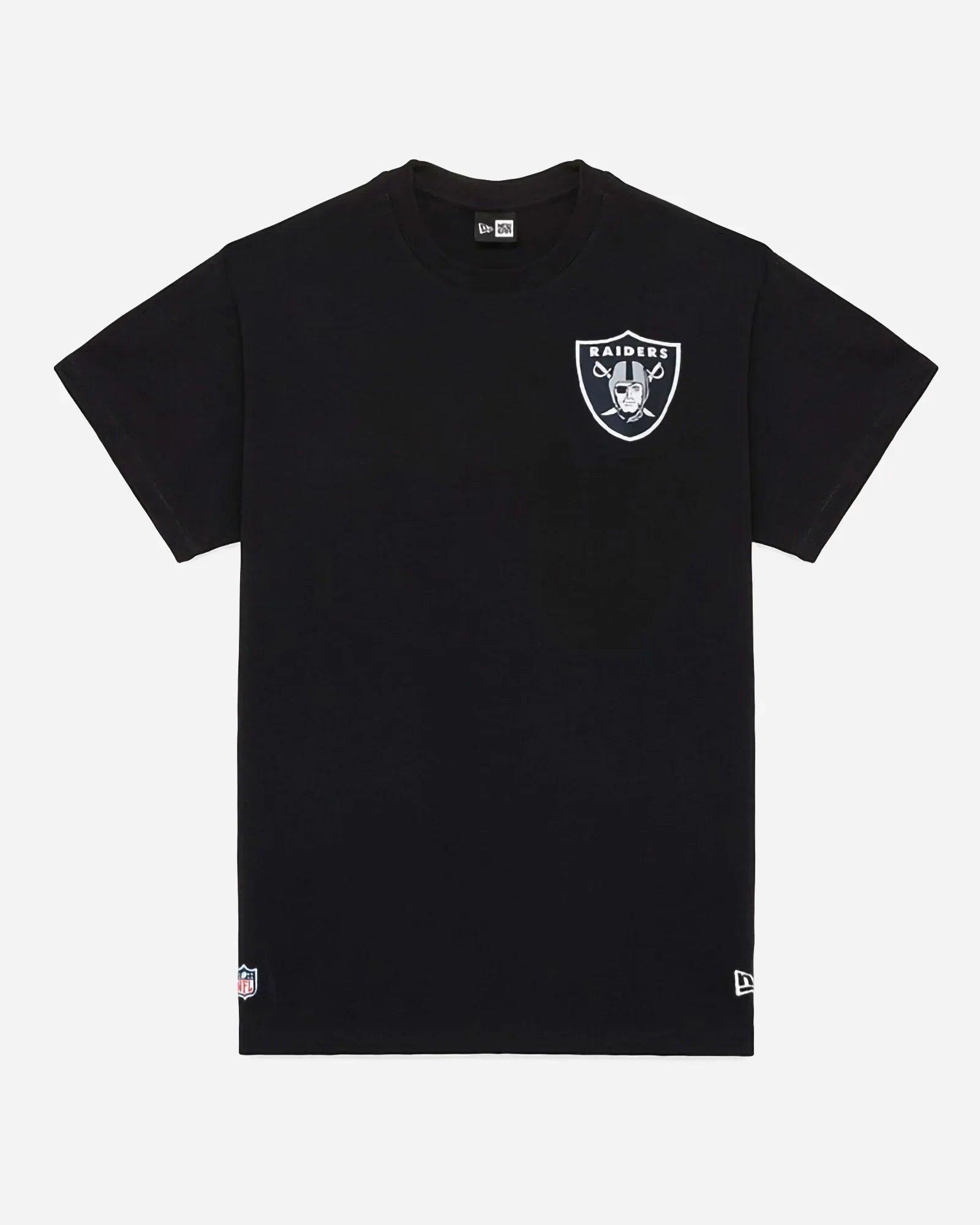 New Era Nfl Shoulder Oversize Tee Las Vegas Raiders Black