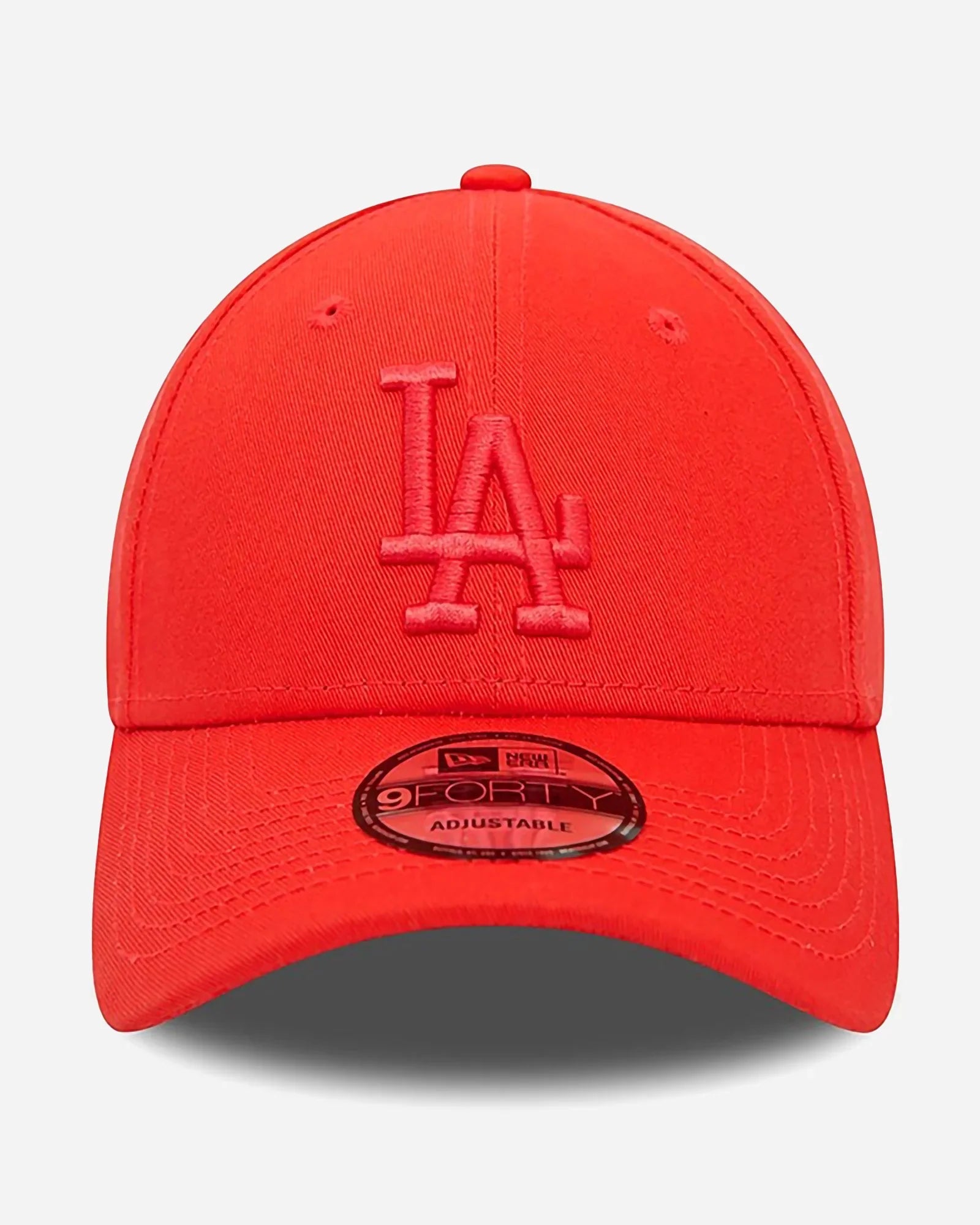 New Era 9forty La Dodgers League Essential Rosso Corallo