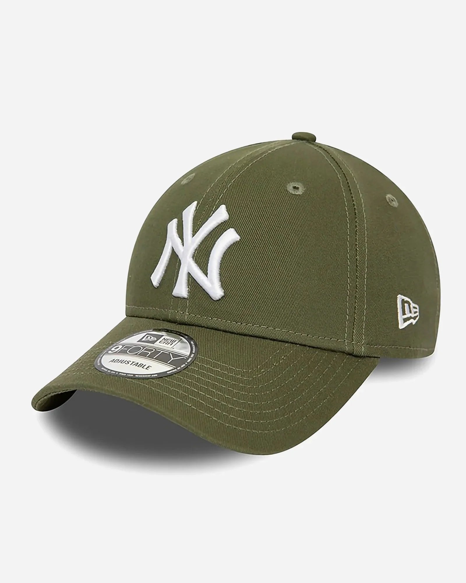 New Era 9forty Side Patch Ny Yankees Olive Green