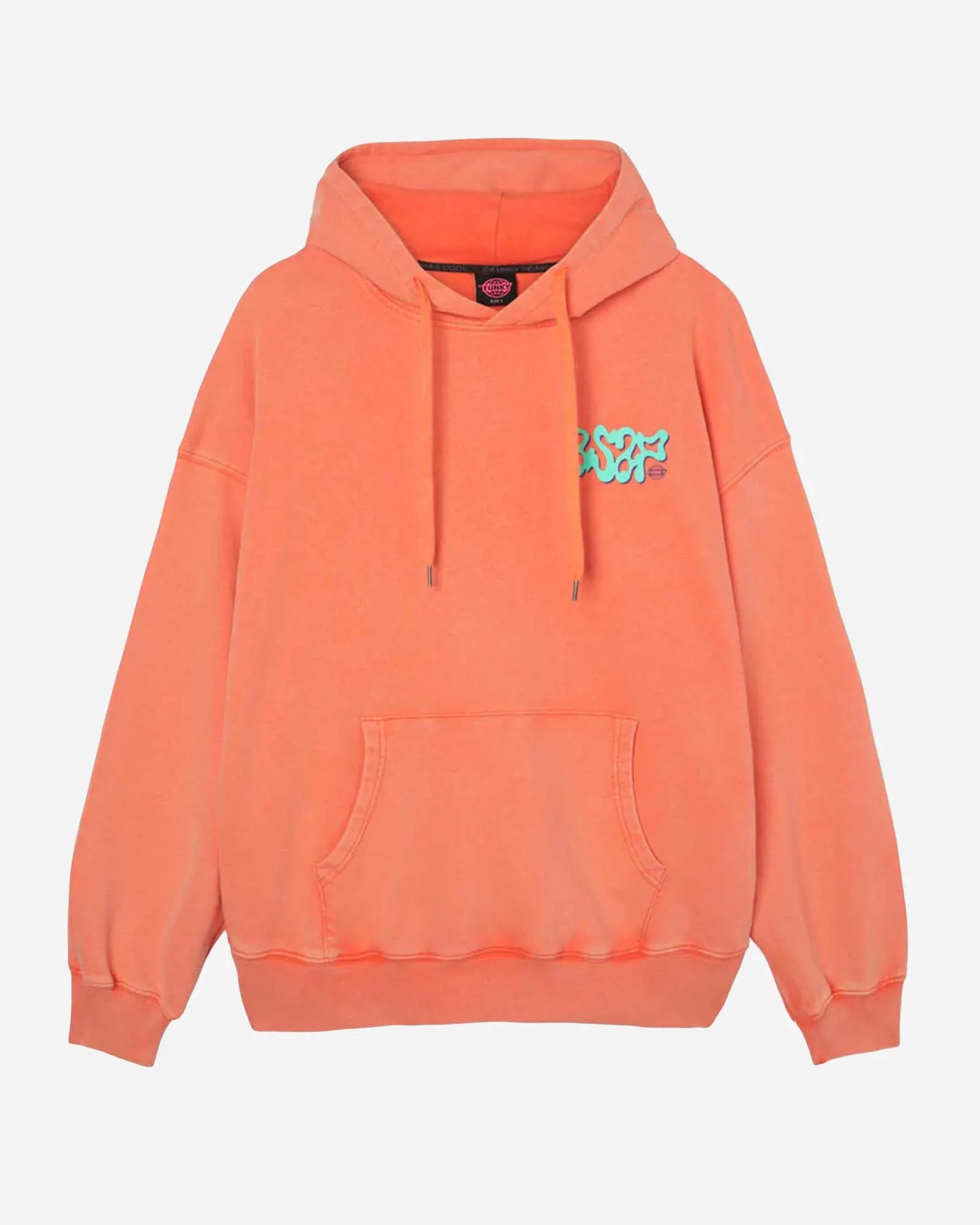 Funky Asap Hoodie Washed Coral