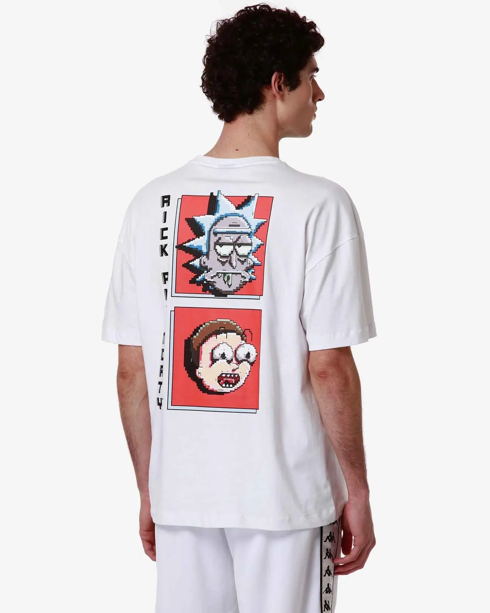 Kappa Authentic X Rick And Morty Marel Tee White