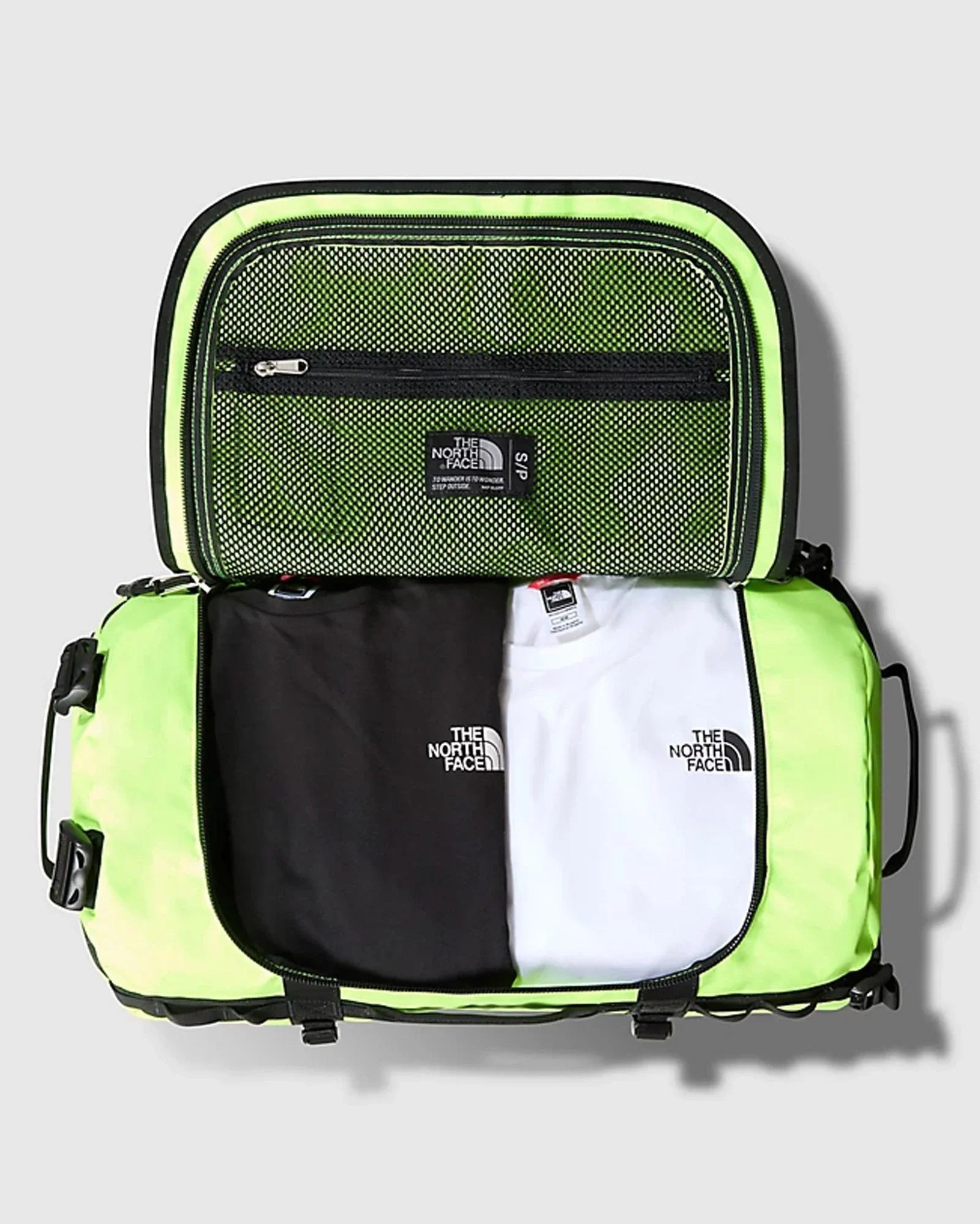 The North Face Base Camp Duffel S 50l Safety Green/black