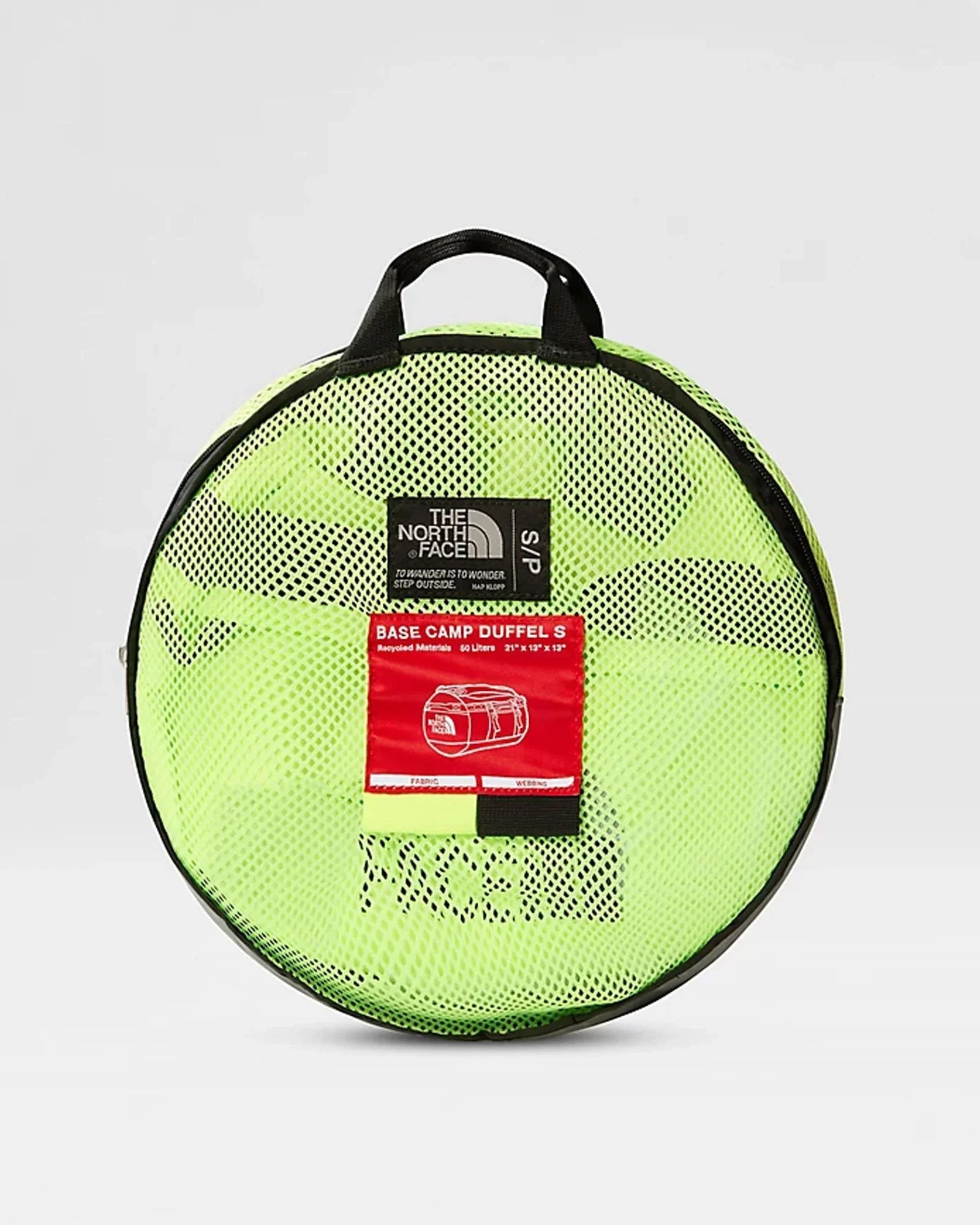 The North Face Base Camp Duffel S 50l Safety Green/black