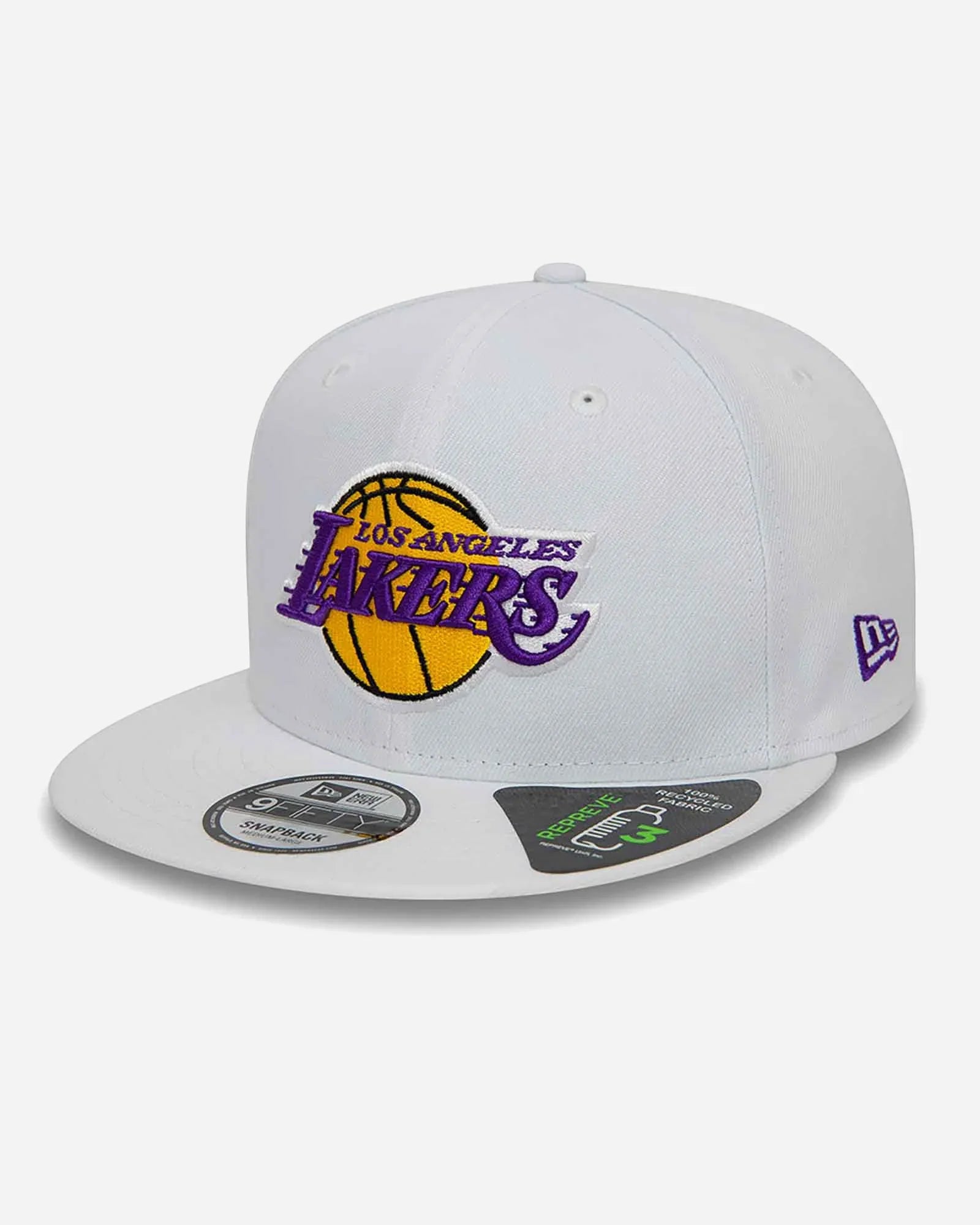 New Era 9fifty La Lakers Nba Repreve Bianco