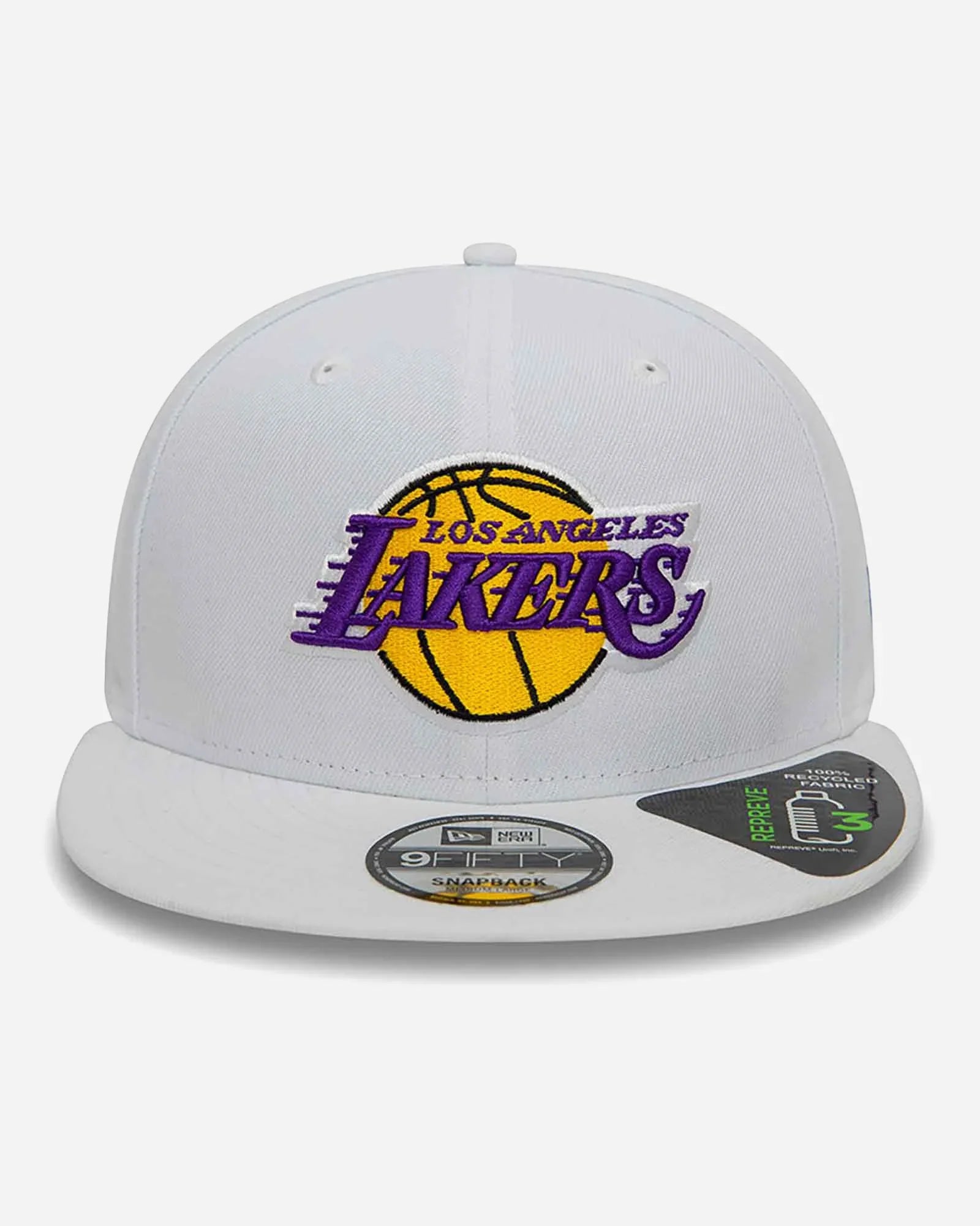 New Era 9fifty La Lakers Nba Repreve Bianco