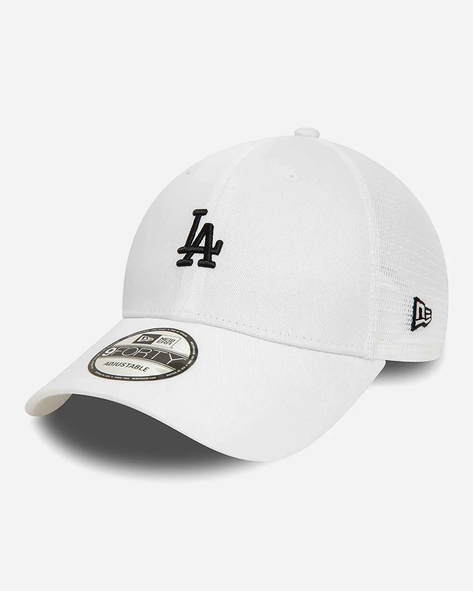 New Era 9forty Trucker Cap La Dodgers Home Field White