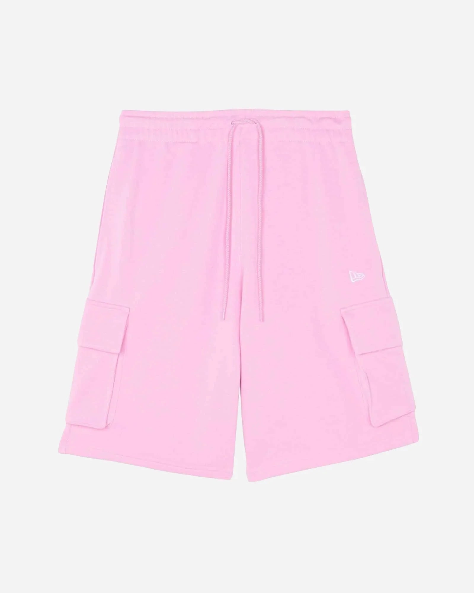 New Era Essential Cargo Shorts Pink