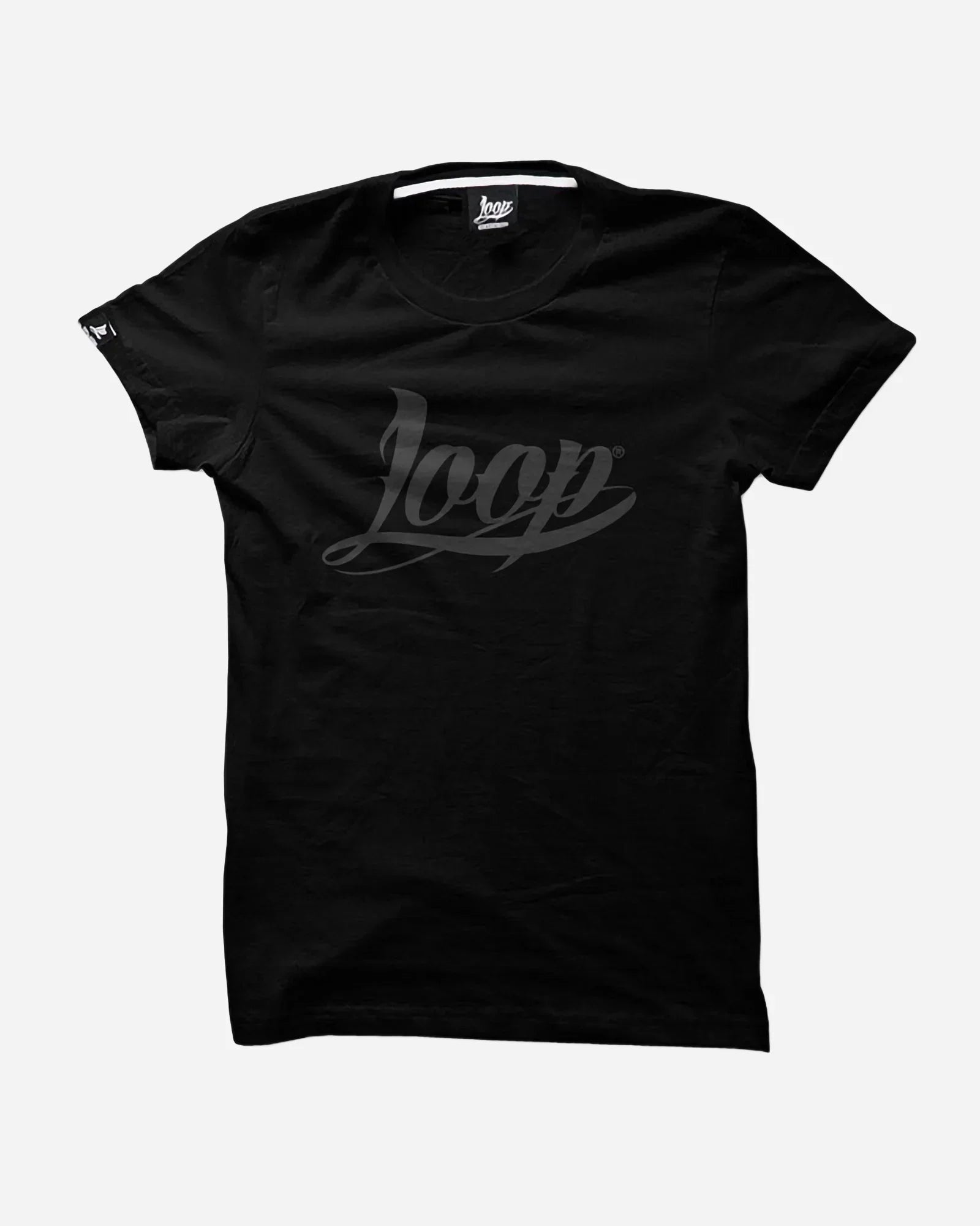 Loop X Wrung Tshirt Og Logo Black