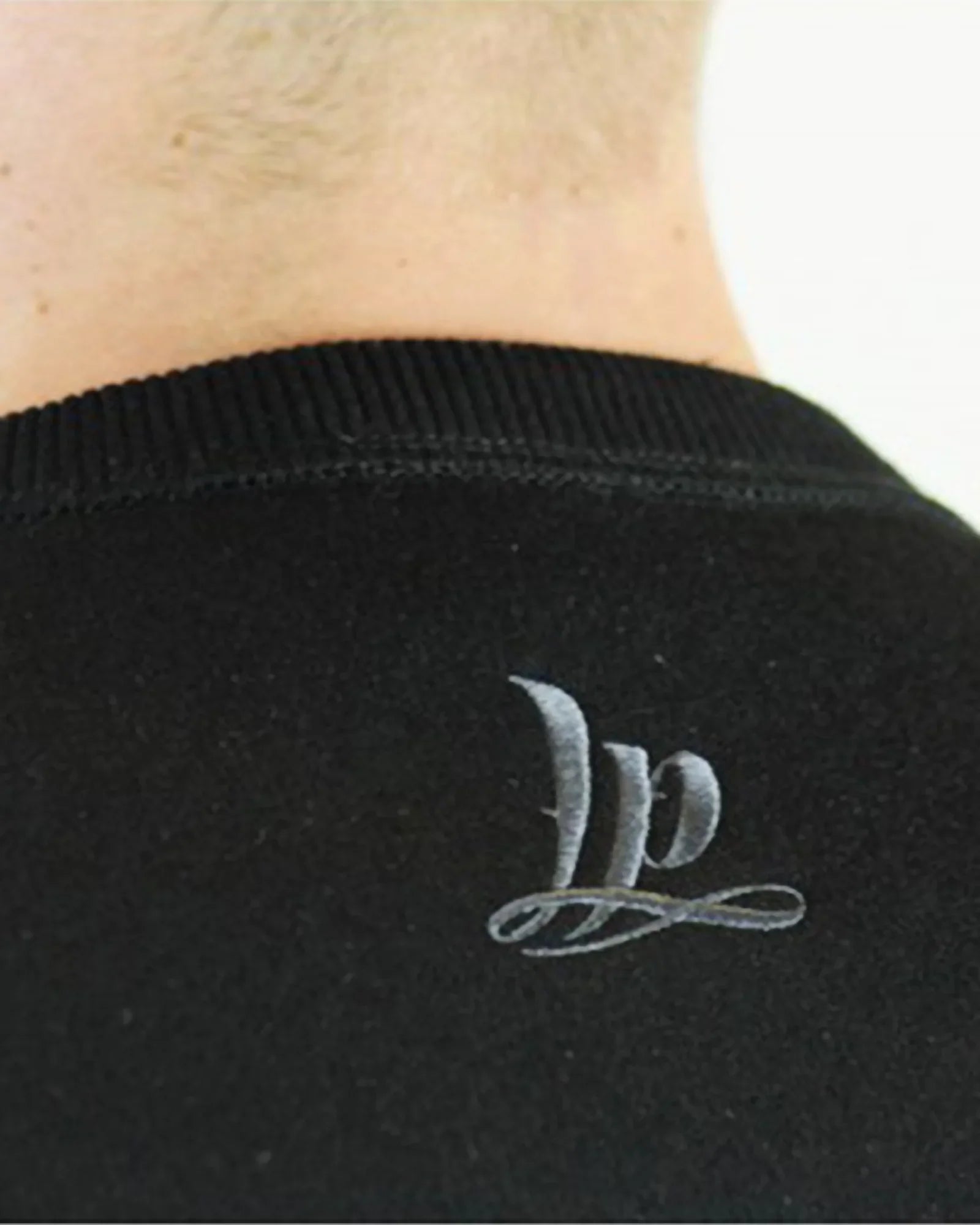 Loop X Wrung Crewneck Logo Black