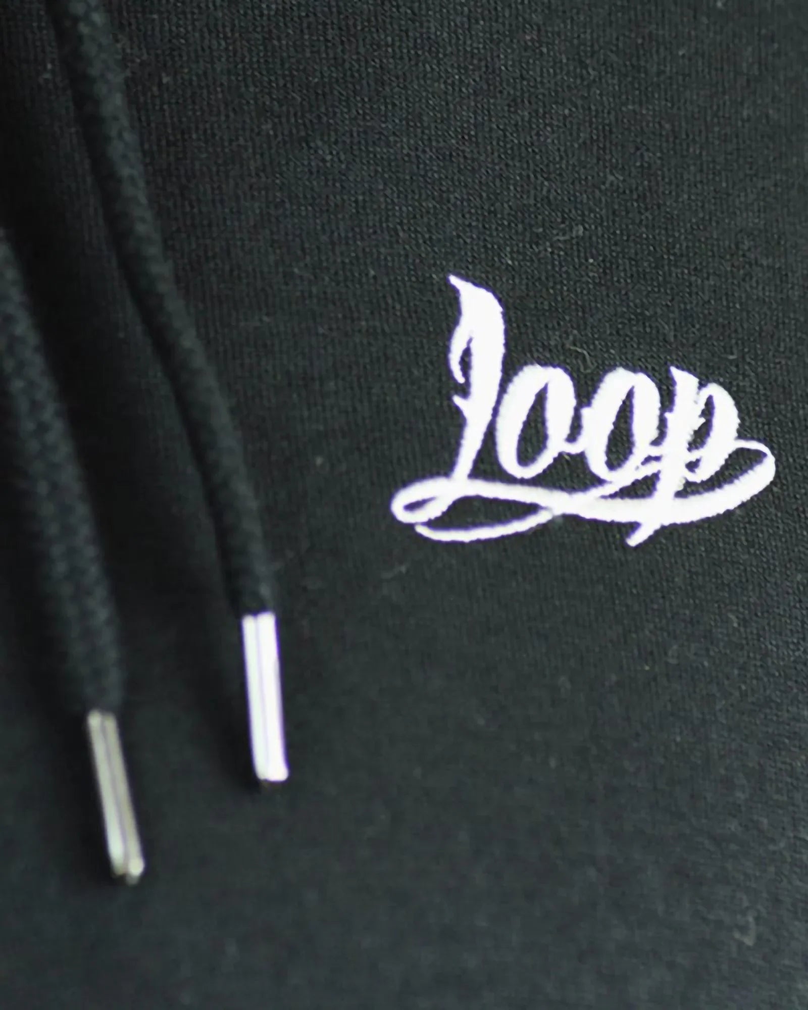 Loop X Wrung Pro Writer Zip Hoodie Black