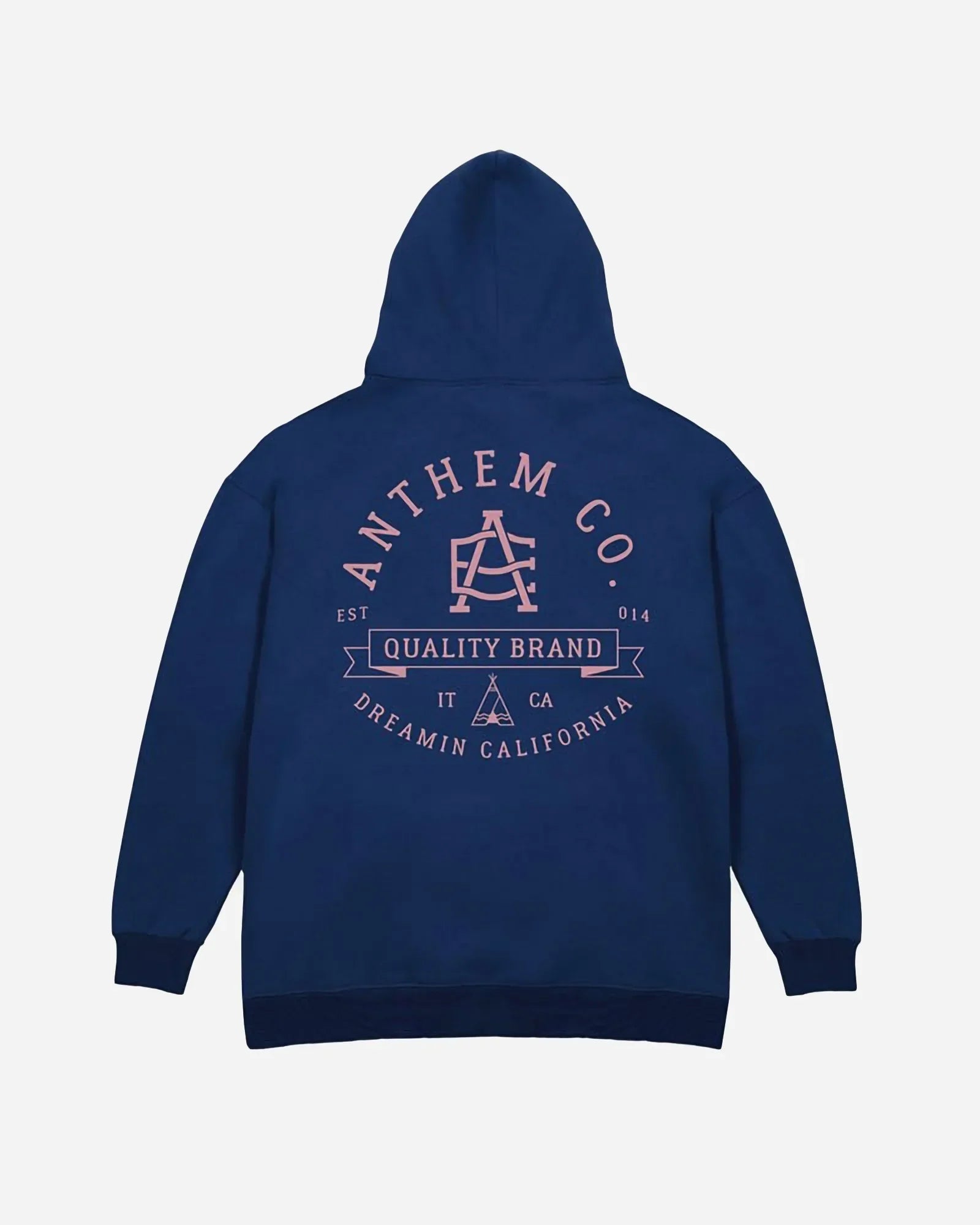 Anthem Note Hoodie Blue