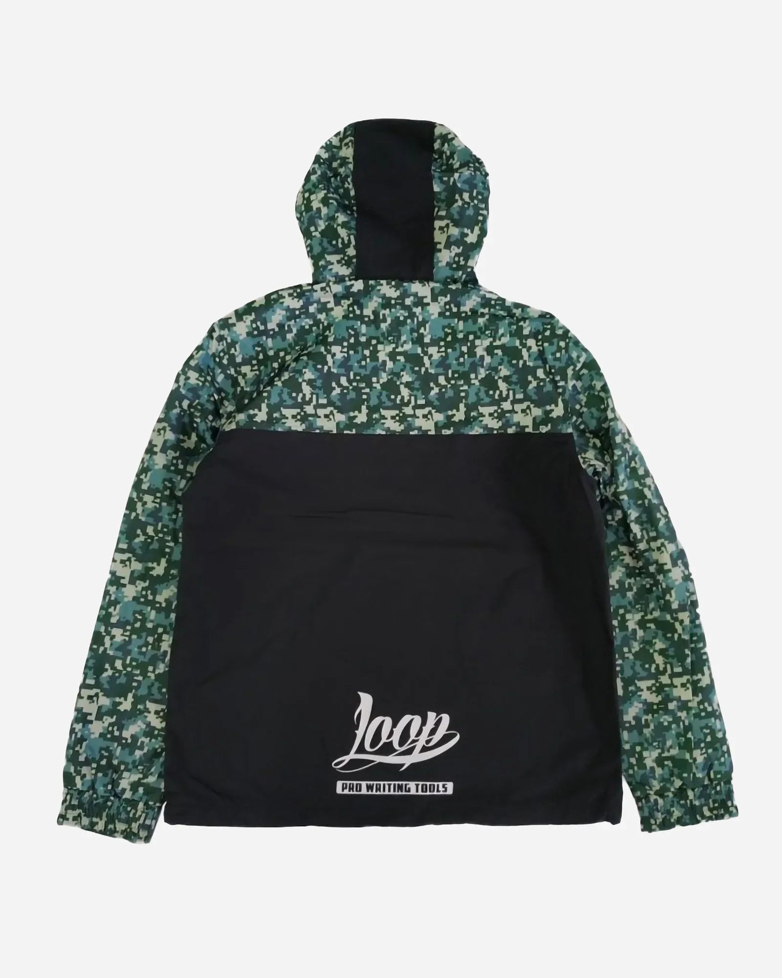 Loop X Wrung Camo Green Windbreaker